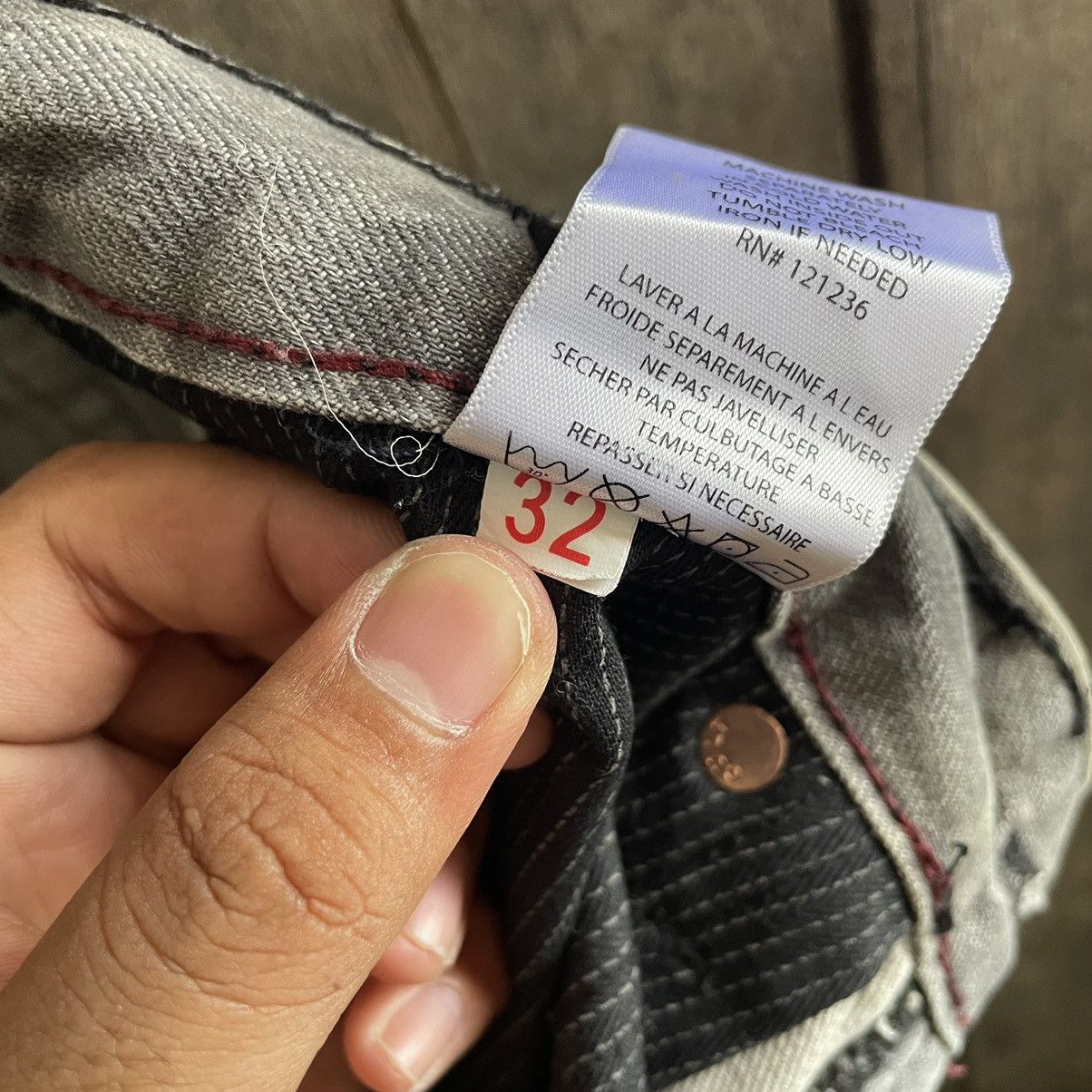 Cult Of Individuality Cult of Individuality Boro Denim Jeans Size US 32 / EU 48 - 9 Thumbnail