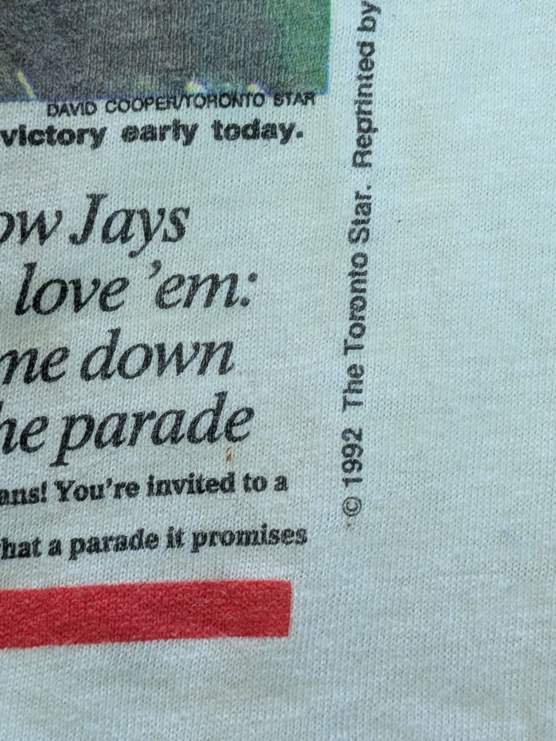 Other 1992 Star Toronto Blue Jays Champions (1) T-Shirt Size XL Size US XL / EU 56 / 4 - 3 Thumbnail