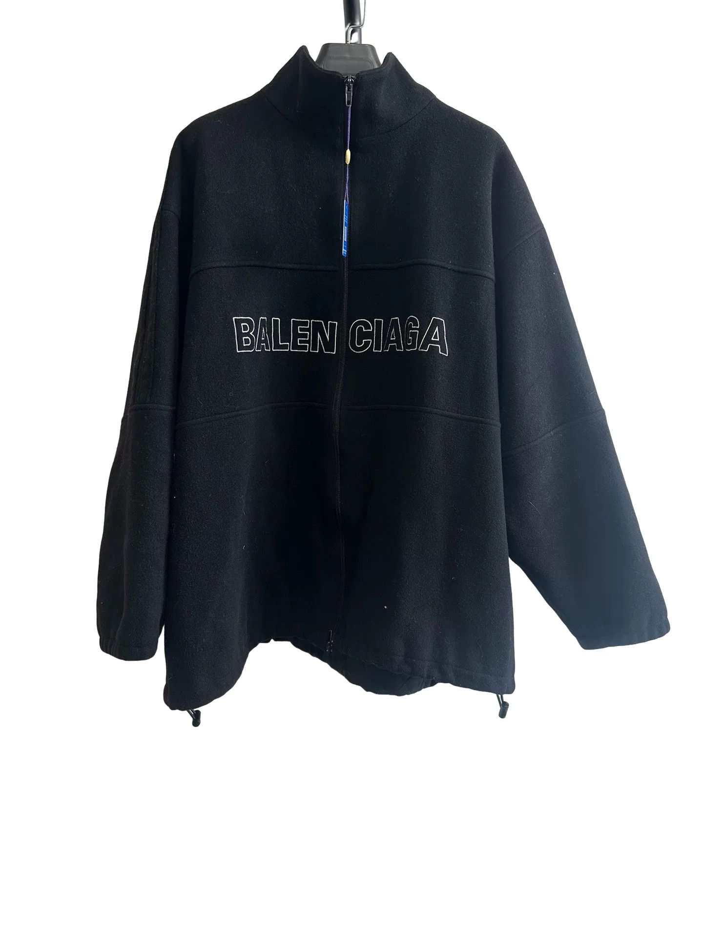 Balenciaga Balenciaga Logo Print Zip-Up Jacket Size 44 Size US S / EU 44-46 / 1 - 1 Thumbnail