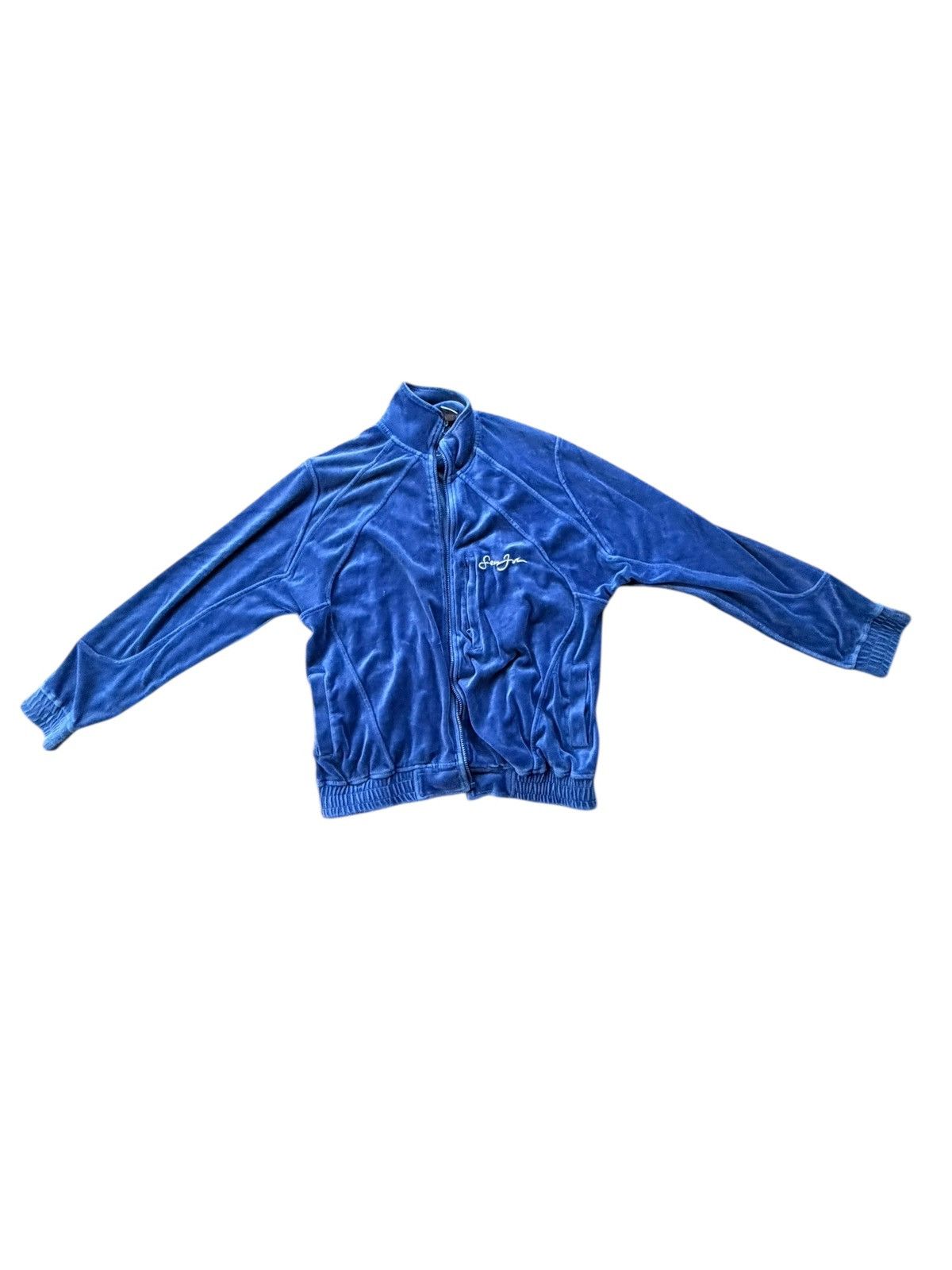Other Sean John Tracksuit Jacket Mens Velour Blue Hip Hop Street Size US S / EU 44-46 / 1 - 3 Thumbnail