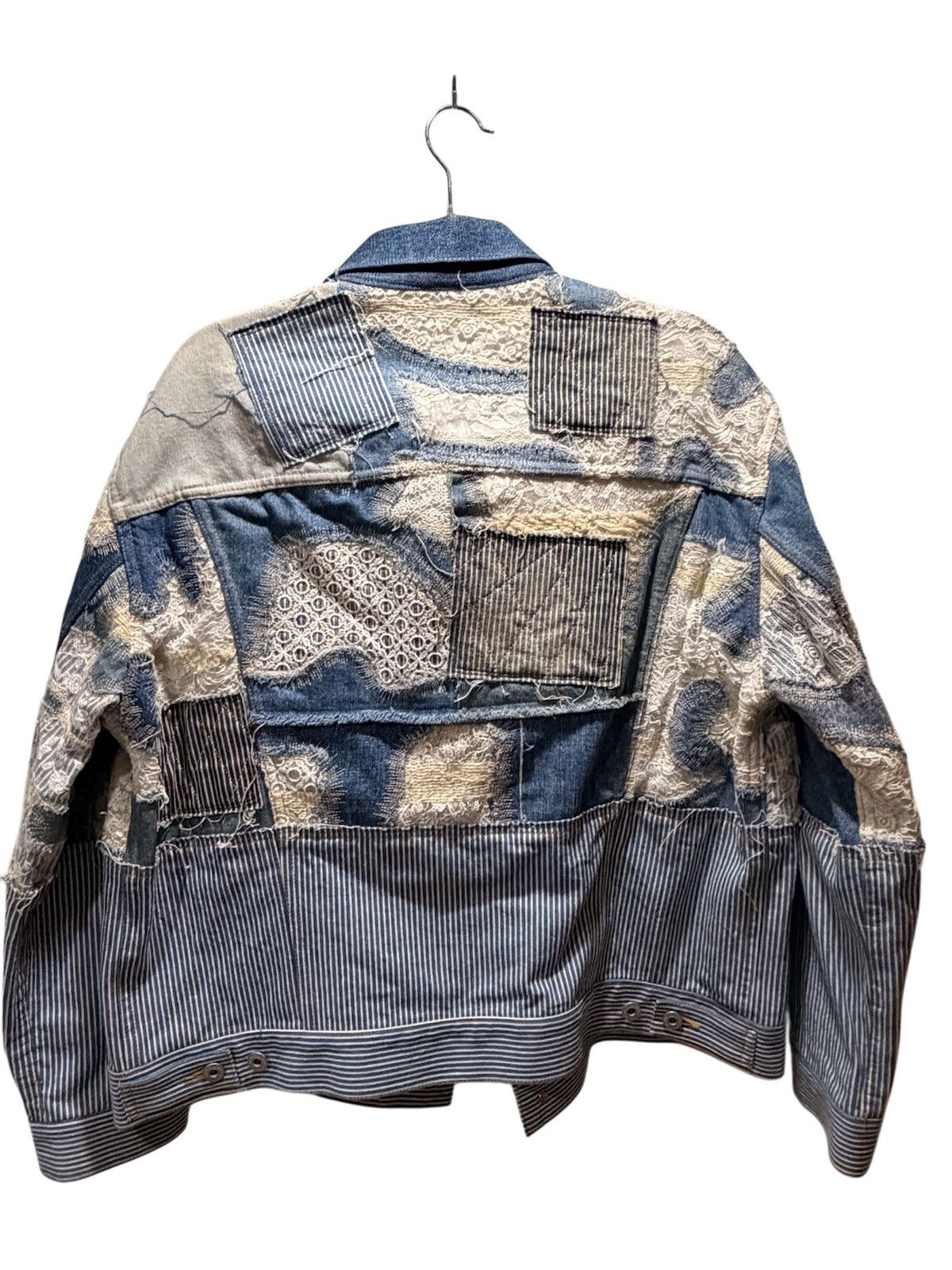Junya Watanabe Junya Watanabe denim patch jacket Size US M / EU 48-50 / 2 - 2 Thumbnail