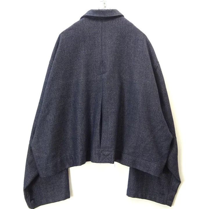 Other Badhiya LANTIKI Cropped Oversized Wool Jacket Size US L / EU 52-54 / 3 - 3 Thumbnail
