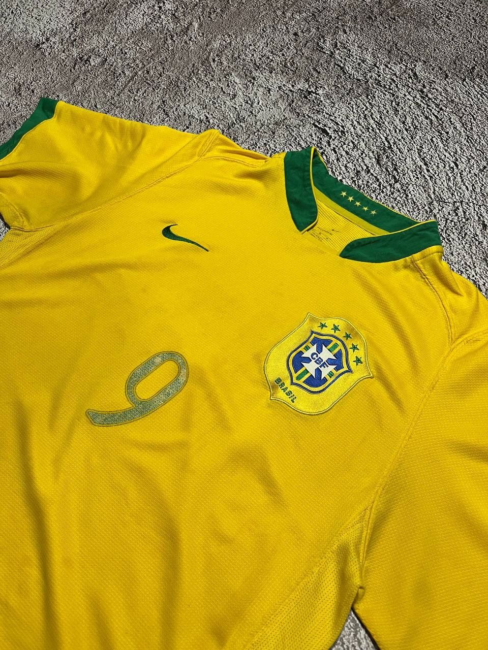 Nike × Vintage 2006 Ronaldo Brazil Match worn Shirt Jersey No. 9 Size M Size US M / EU 48-50 / 2 - 8 Thumbnail