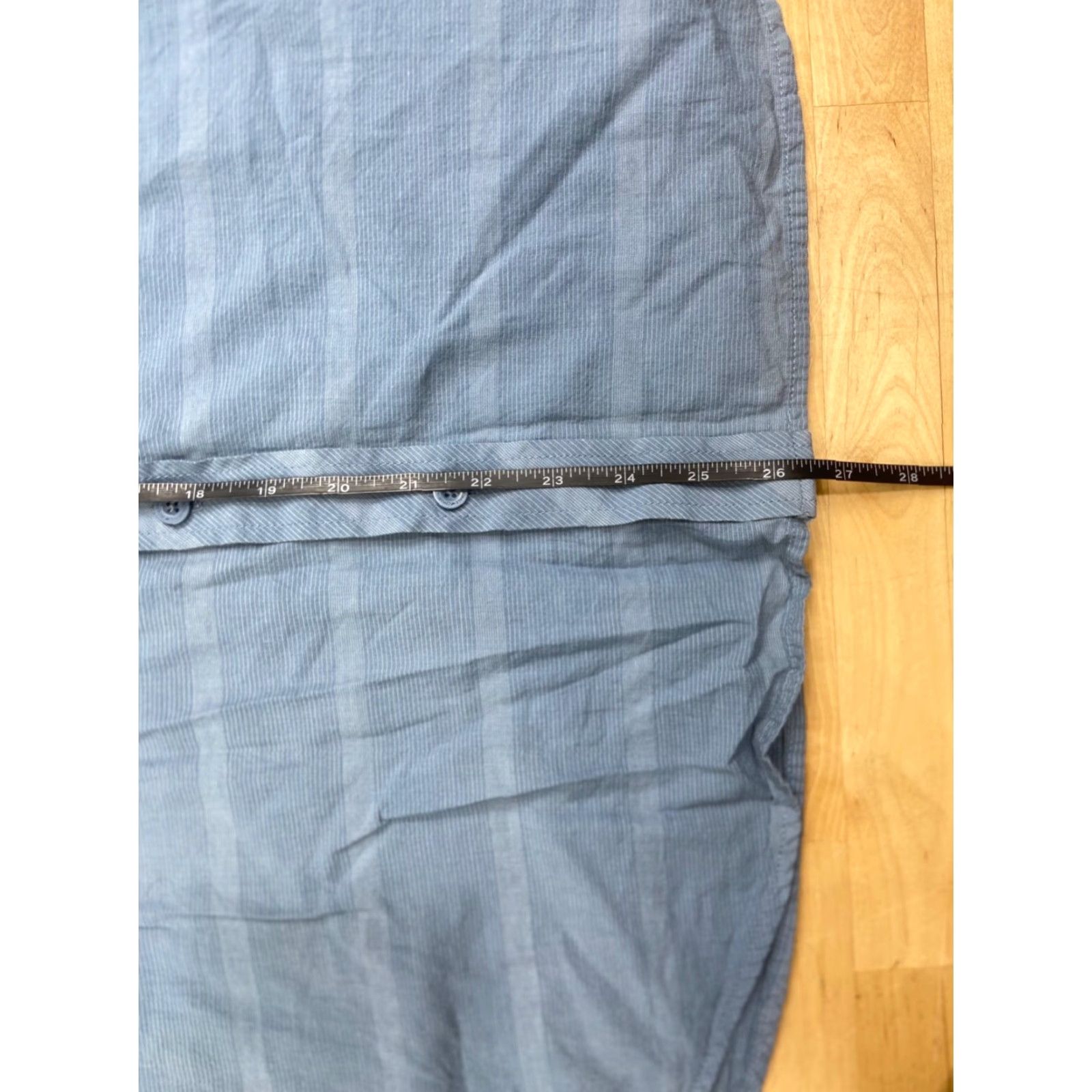 Vintage Jack O'Neill Shirt Mens L Blue Striped Short Sleeve Button Up Casual Size US L / EU 52-54 / 3 - 4 Thumbnail