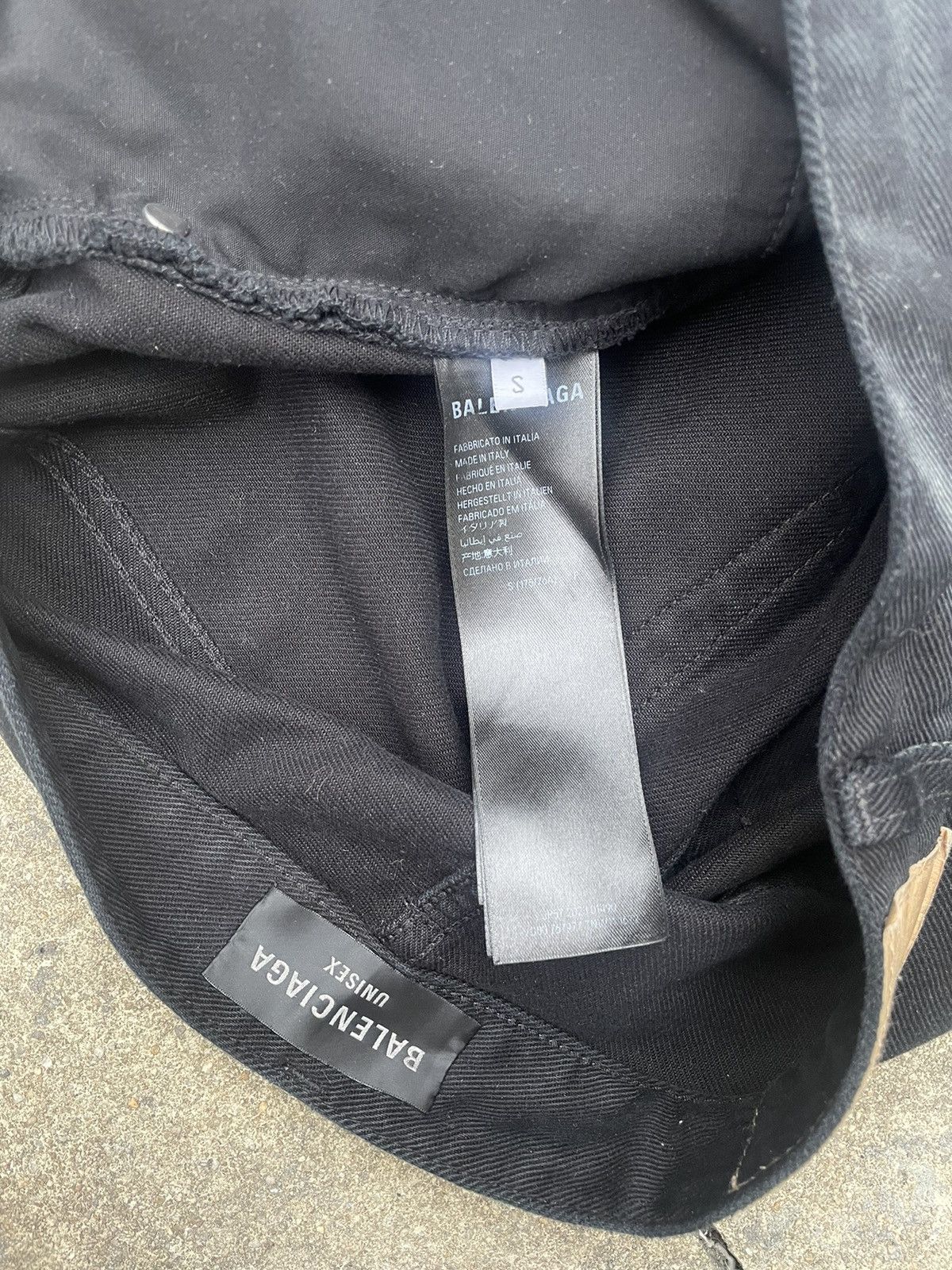 Balenciaga SS24 Size Sticker Baggy Denim Size US 33 - 8 Thumbnail