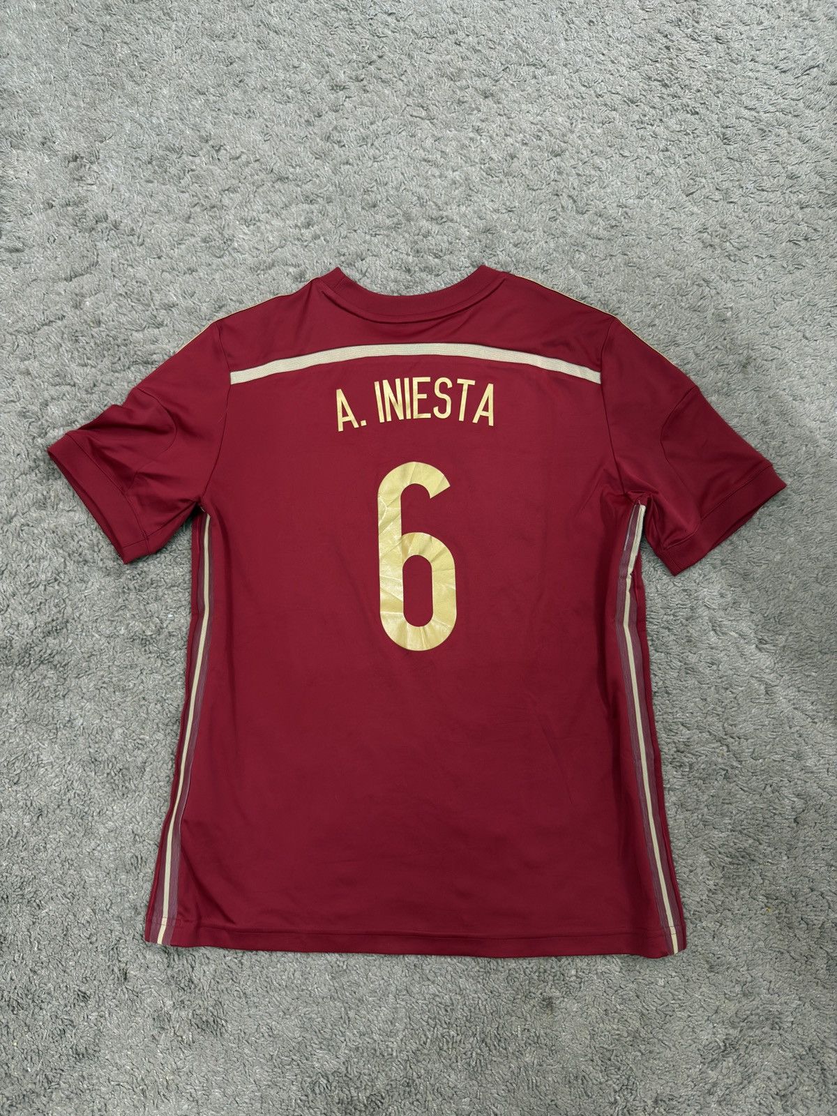 Adidas Spain Home Jersey World Cup 2014 Size US XS / EU 42 / 0 - 2 Thumbnail