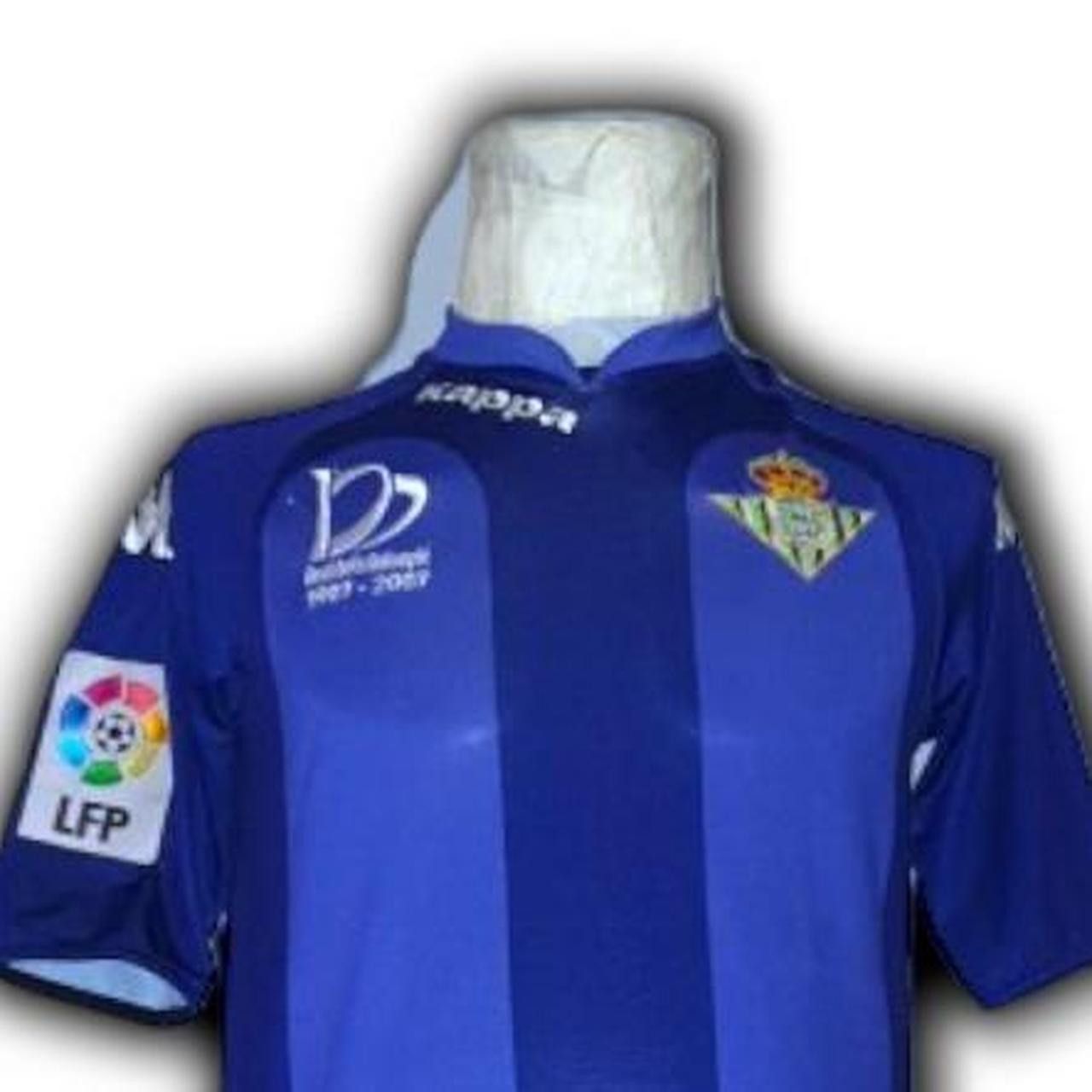 Kappa Real Betis Spain 2007 2008 Away Shirt Jersey Size US M / EU 48-50 / 2 - 1 Thumbnail