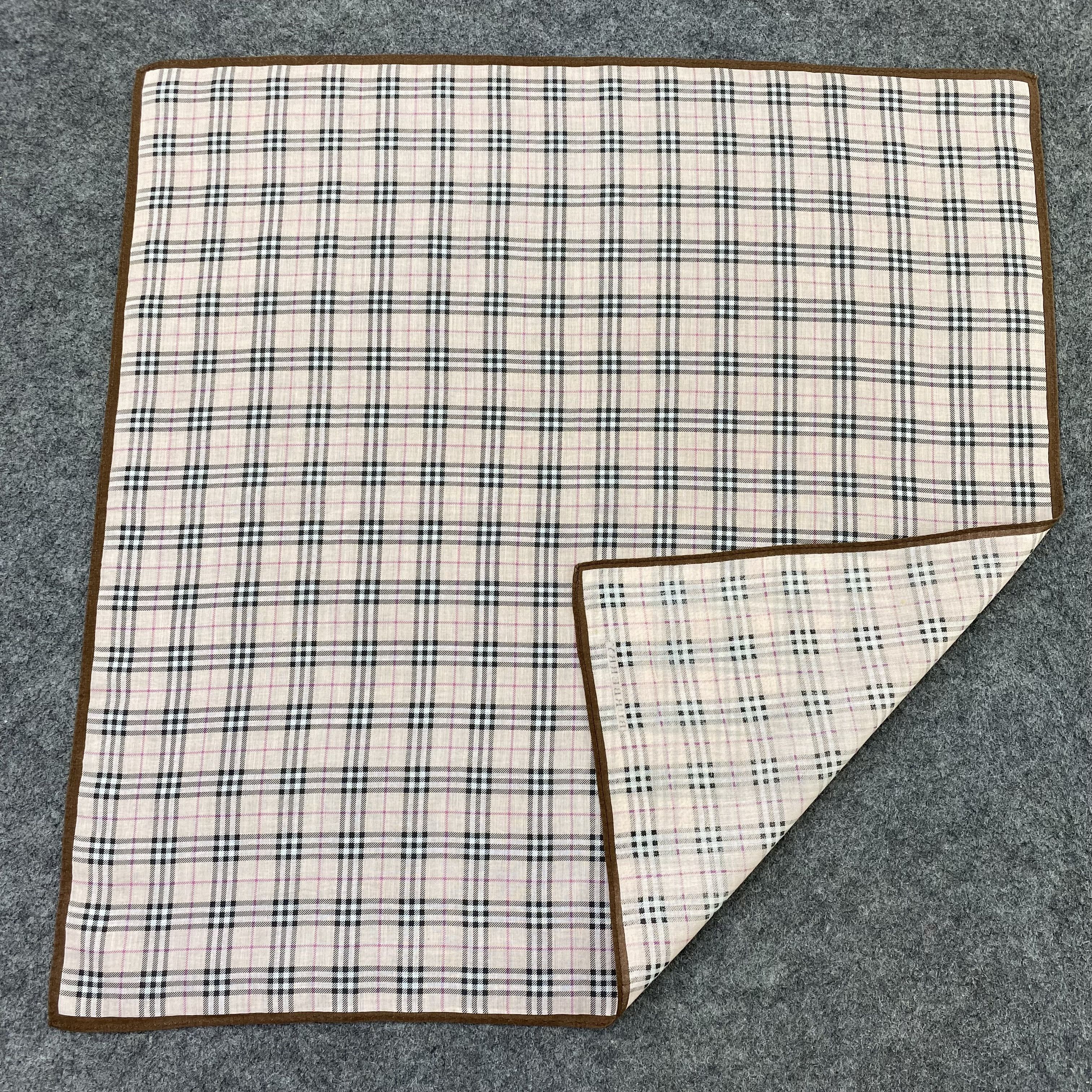 Burberry Burberry Handkerchief Neckerchief Bandana-B1641 Size ONE SIZE - 5 Thumbnail