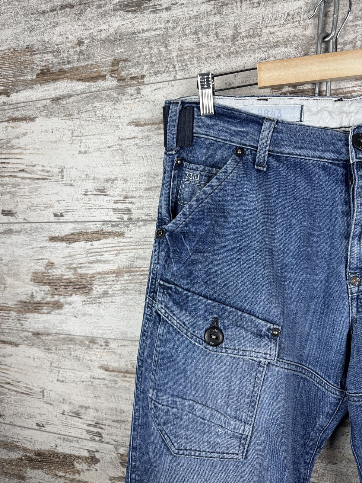 G-Star Mens jeans G Star Raw Denim Y2k Size 32 Color Blue Size US 32 / EU 48 - 5 Thumbnail