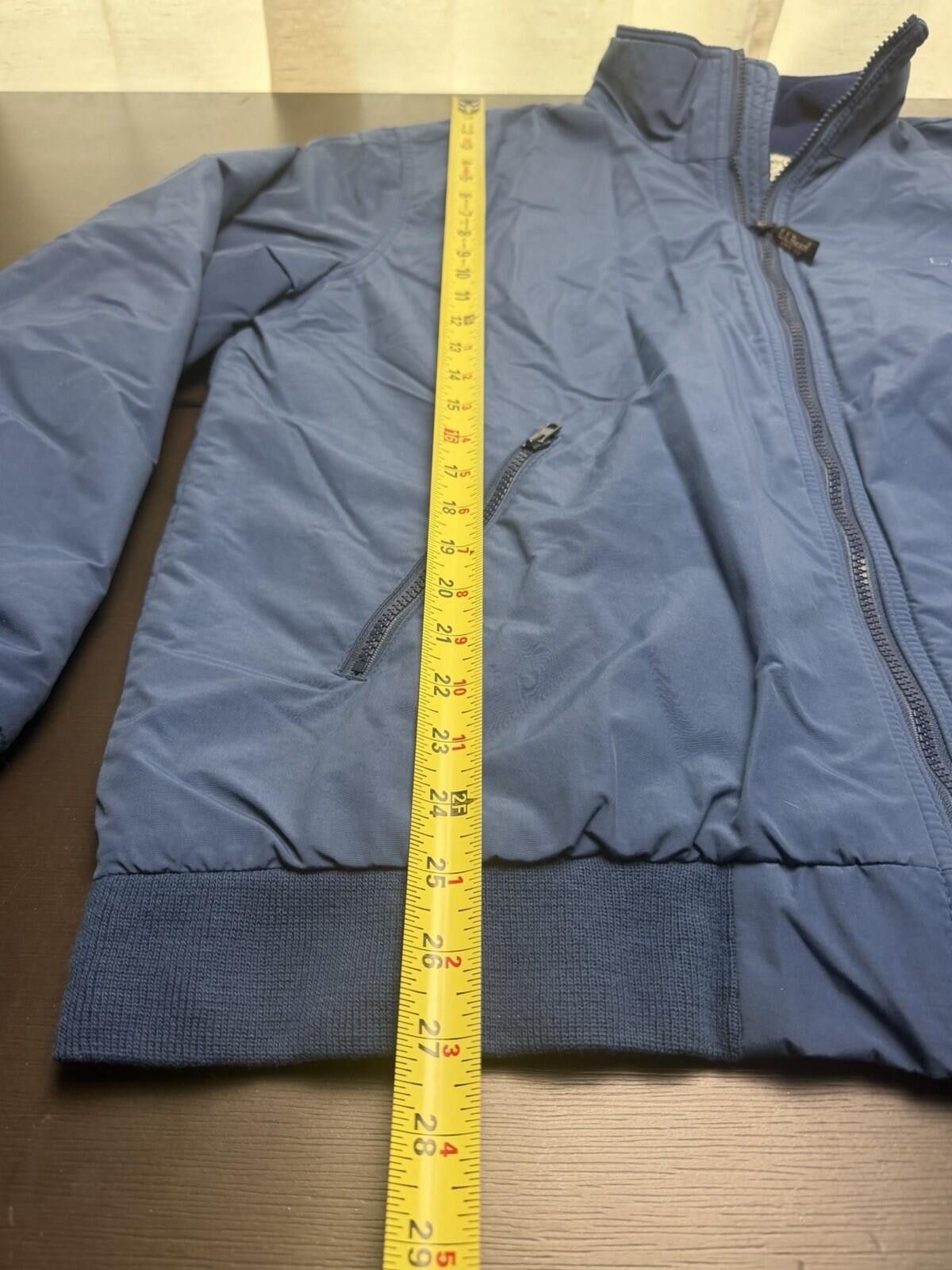 L.L. Bean Vintage L.L.Bean Warm-Up Jacket Men’s Large Blue Fleece Size US XL / EU 56 / 4 - 5 Thumbnail
