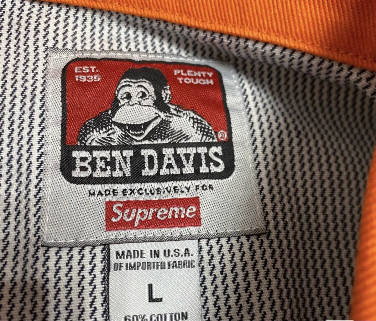 Ben Davis × Supreme Supreme Ben Davis Chore coat Size US L / EU 52-54 / 3 - 3 Thumbnail