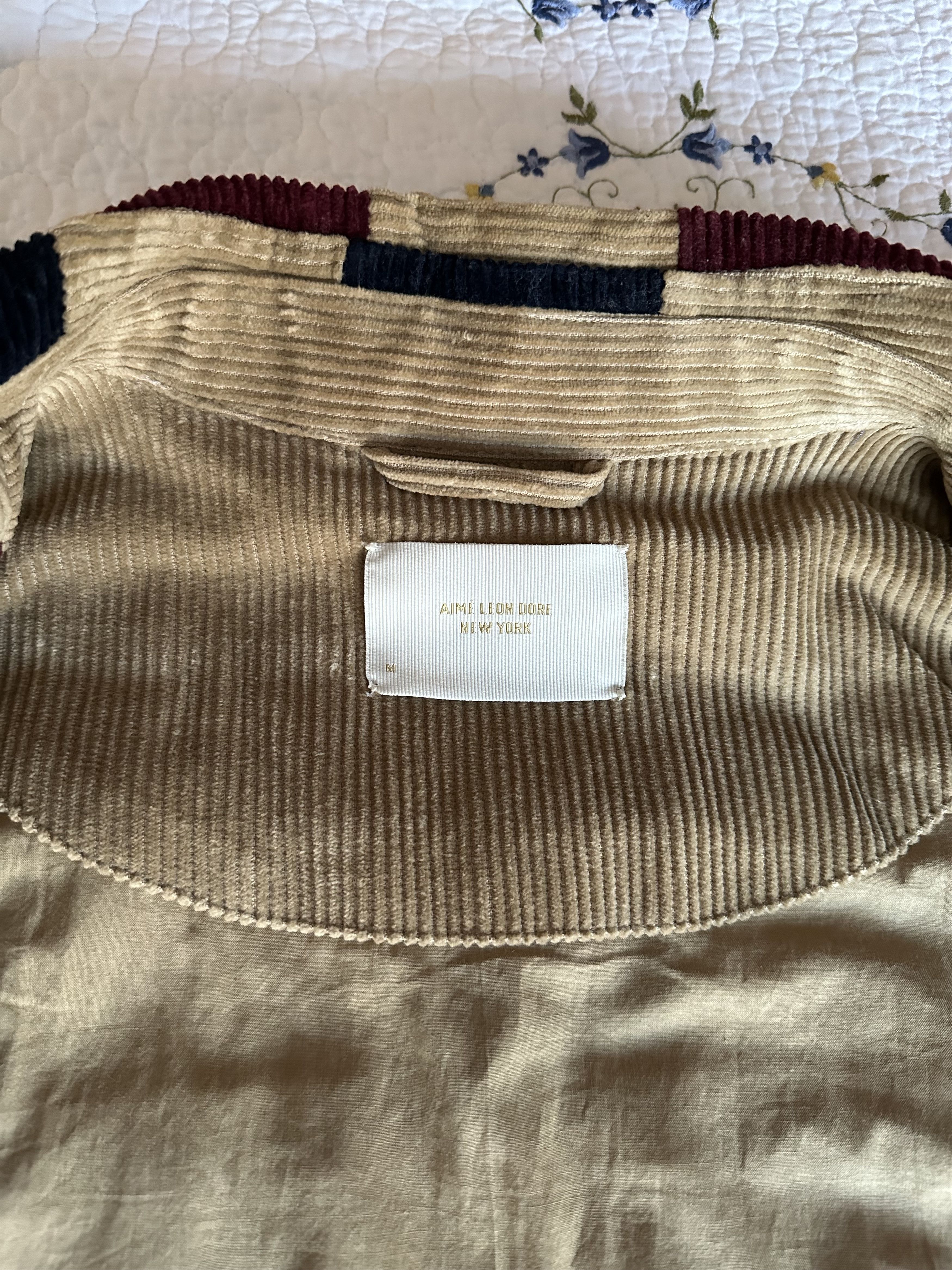 Aime Leon Dore Aimé Leon Dore Patchwork Corduroy Jacket Size US M / EU 48-50 / 2 - 4 Thumbnail