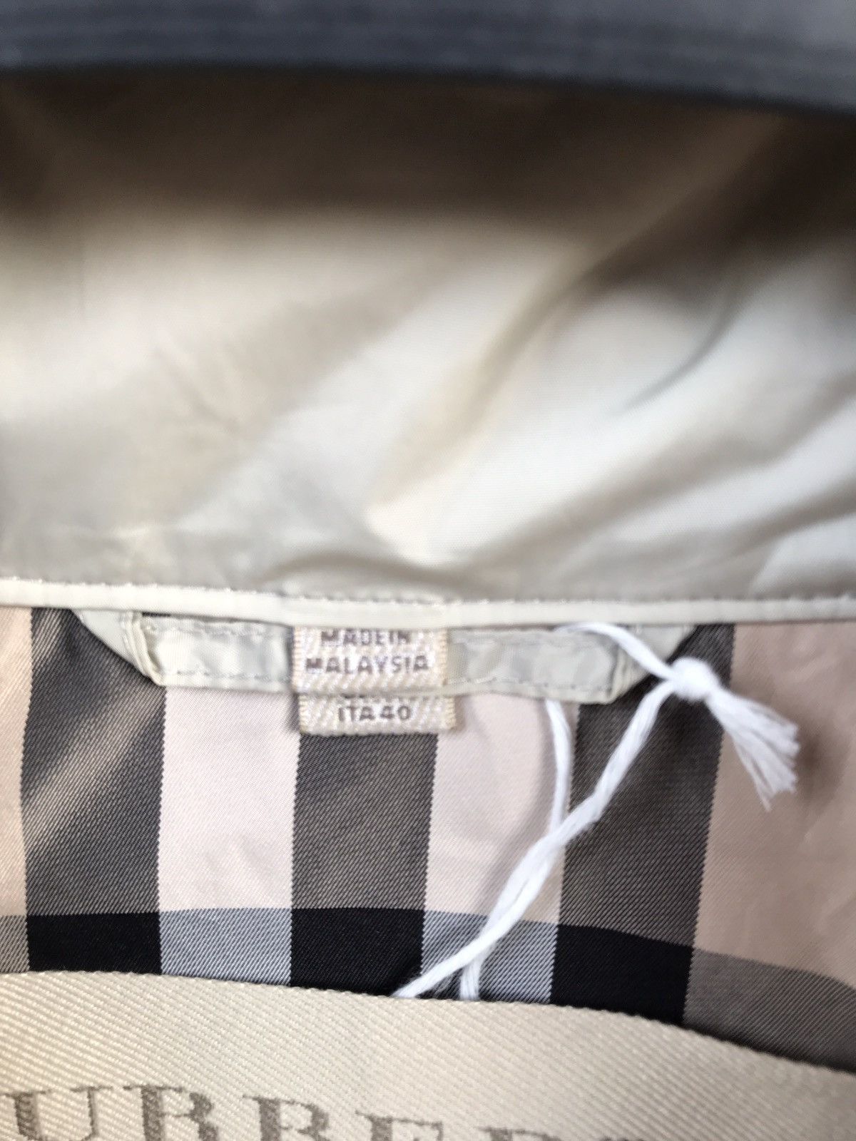 Burberry × Designer × Vintage Vintage burberry brit coat light Size M / US 6-8 / IT 42-44 - 4 Thumbnail