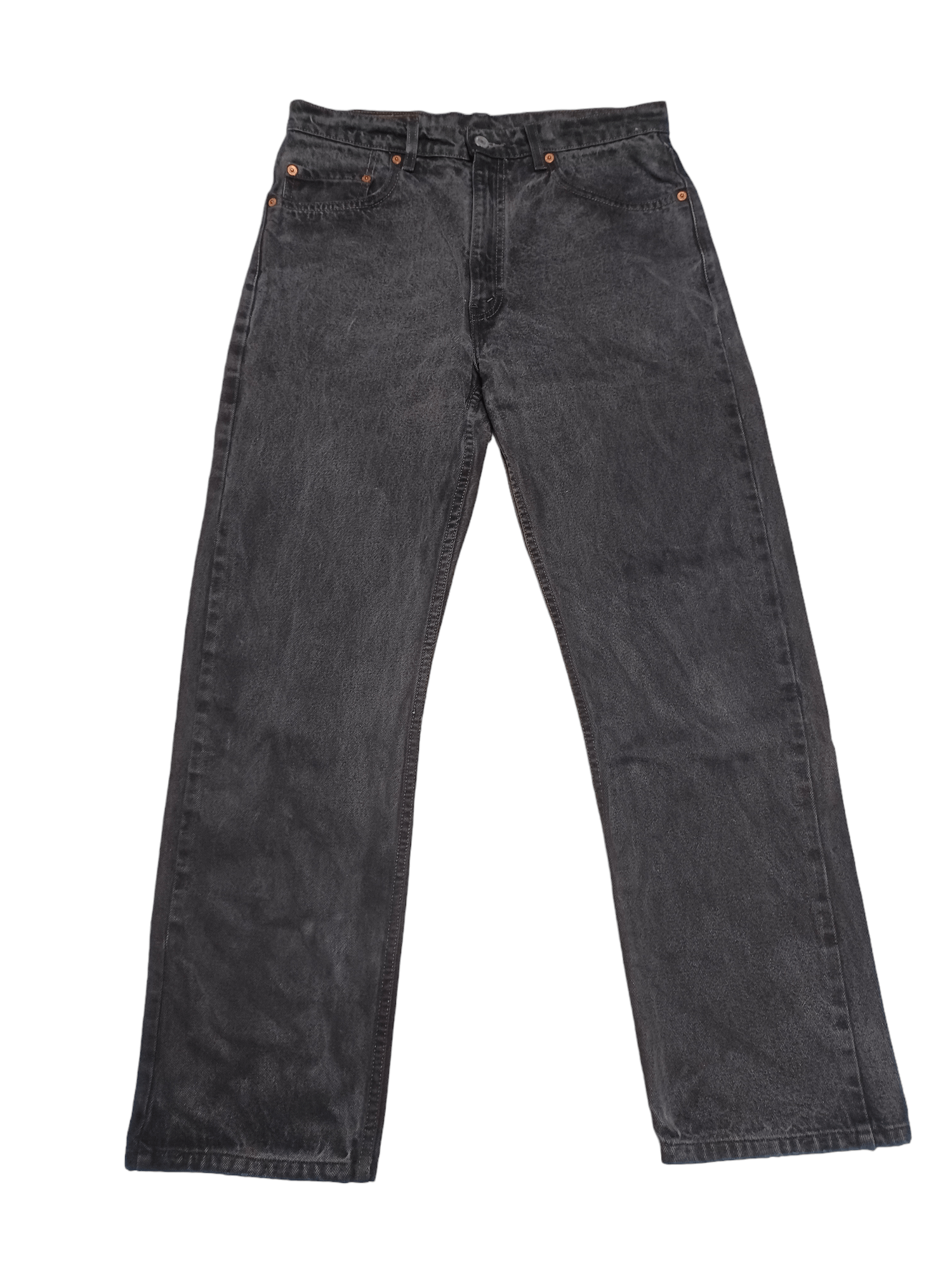 Levi's Vintage Clothing 505 LEVIS 1998 MADE IN GUATEMALA W34 L32 WASHED JEANS HEAVY Size US 34 / EU 50 - 1 Thumbnail