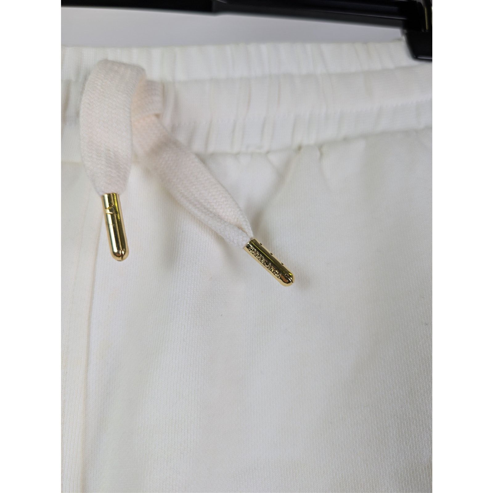 Casablanca o1rshd1 CC20 loopback Shell Patch Sweatshort Shorts in Ivory Size US 32 / EU 48 - 6 Thumbnail