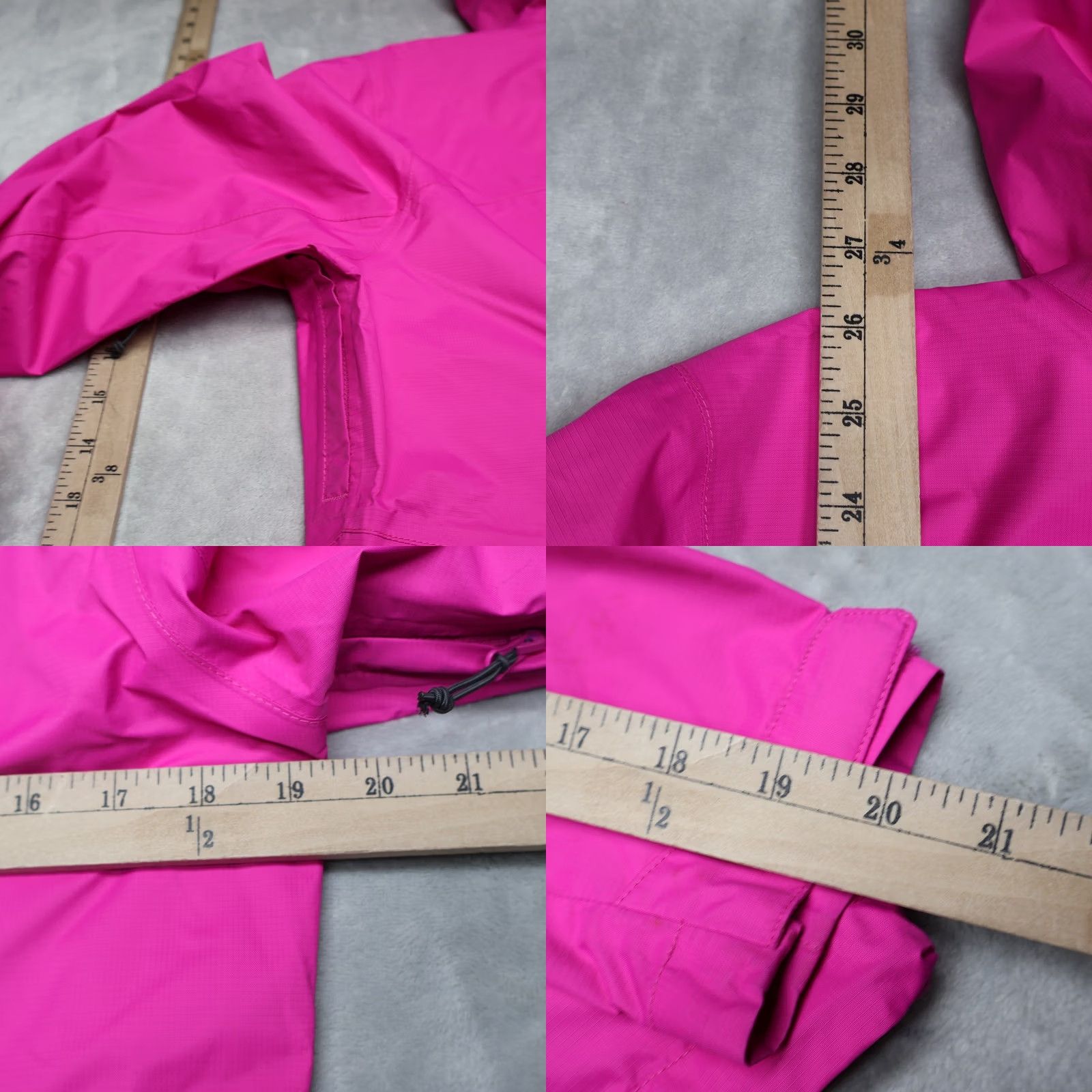 Merrell Merrell Jacket Womens Medium Pink Hooded Wind Rain Full Zip Lightweight Ripstop Size M / US 6-8 / IT 42-44 - 9 Thumbnail
