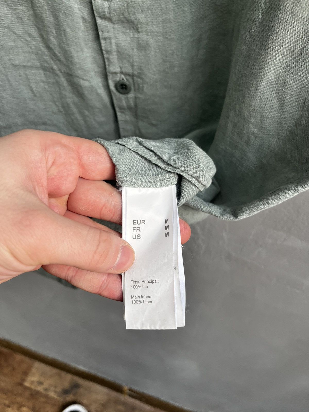 Bonnegueule bonnegueule linen shirt Size US M / EU 48-50 / 2 - 9 Thumbnail
