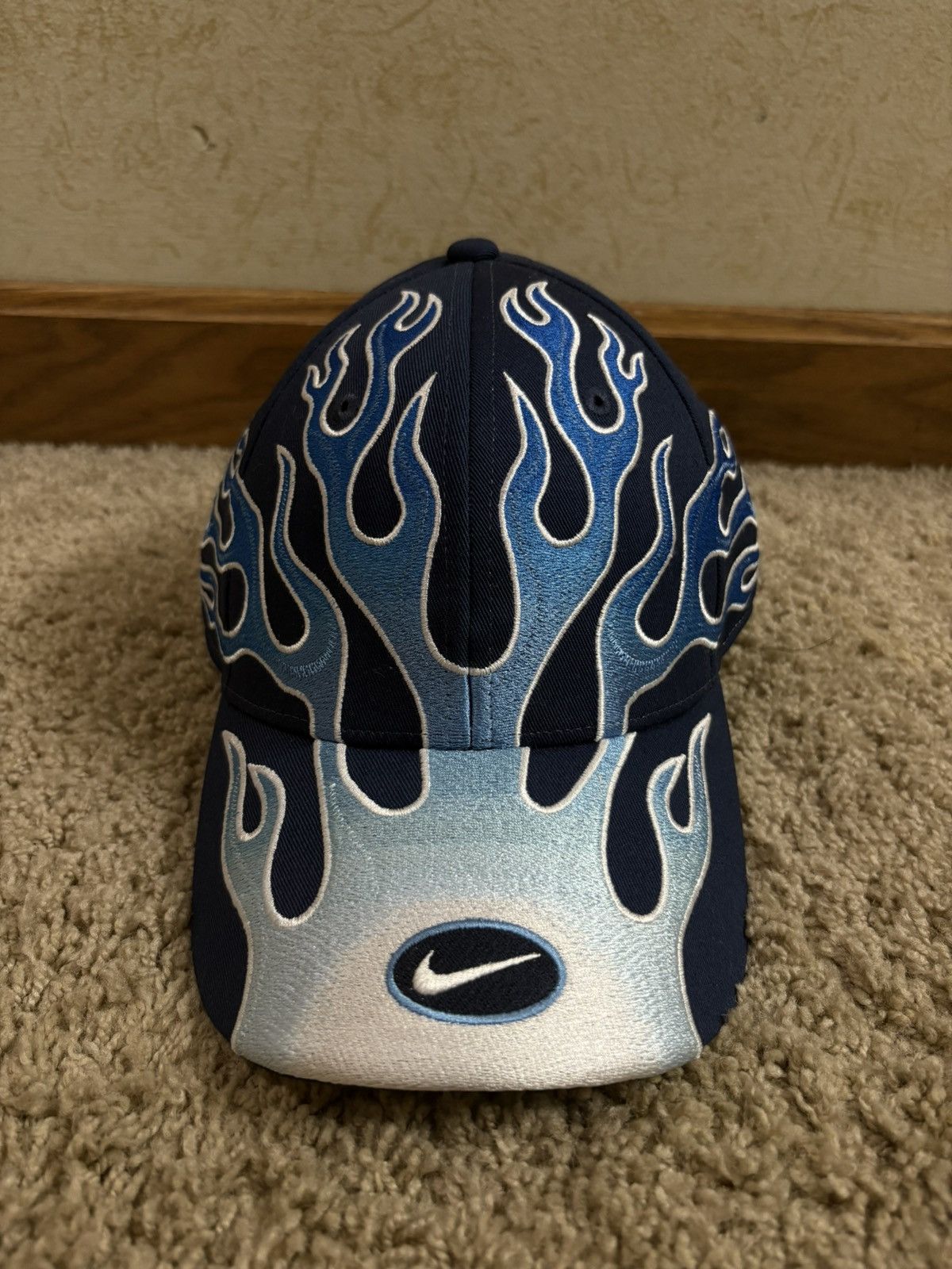 Flame Nike Hat | Grailed