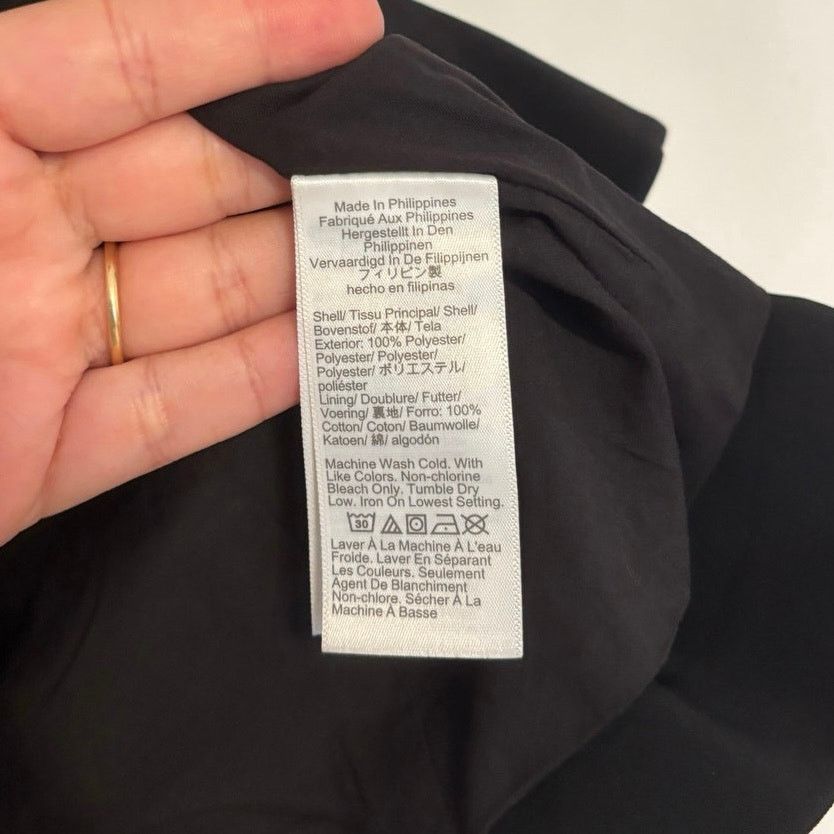 Madewell NWOT Madewell Cutaway Long Vest In Jet Black Size 2 Size XS / US 0-2 / IT 36-38 - 7 Thumbnail