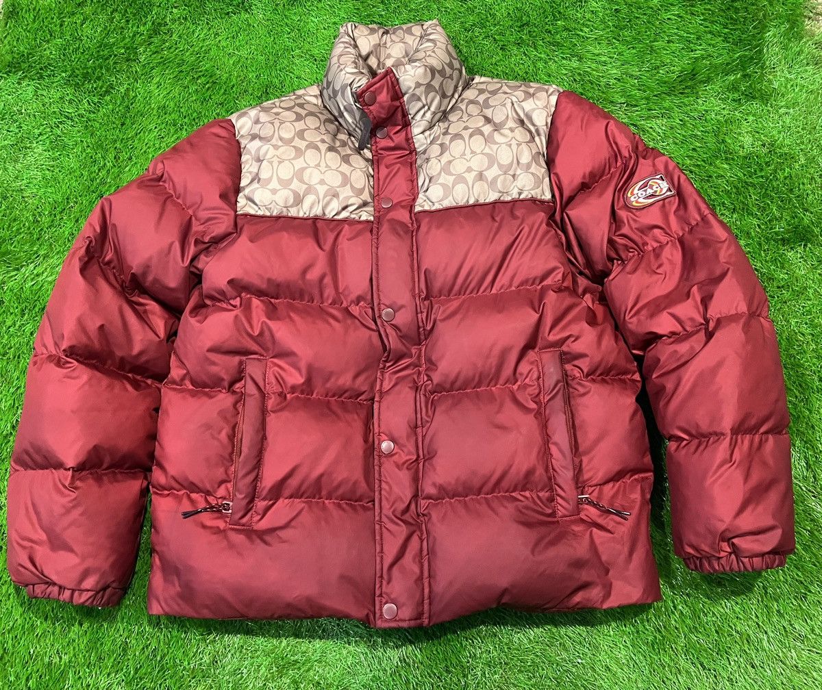 Coach Coach Signature Men's Puffer Duck Down Jacket Monogram Size US L / EU 52-54 / 3 - 1 Thumbnail