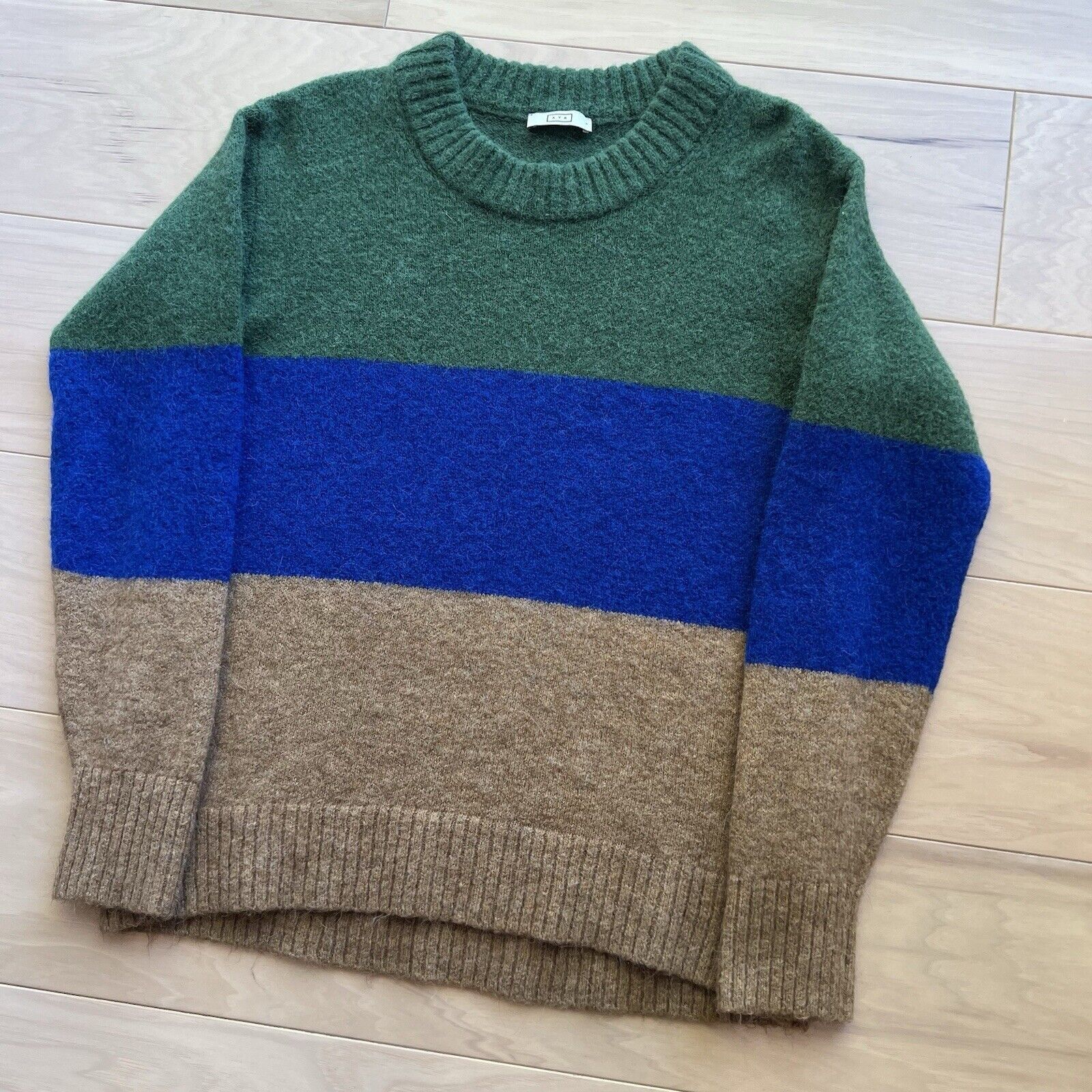 MOTHER AYR Kickback Sweater Women's Small Multicolor Wool Glam Size S / US 4 / IT 40 - 9 Thumbnail