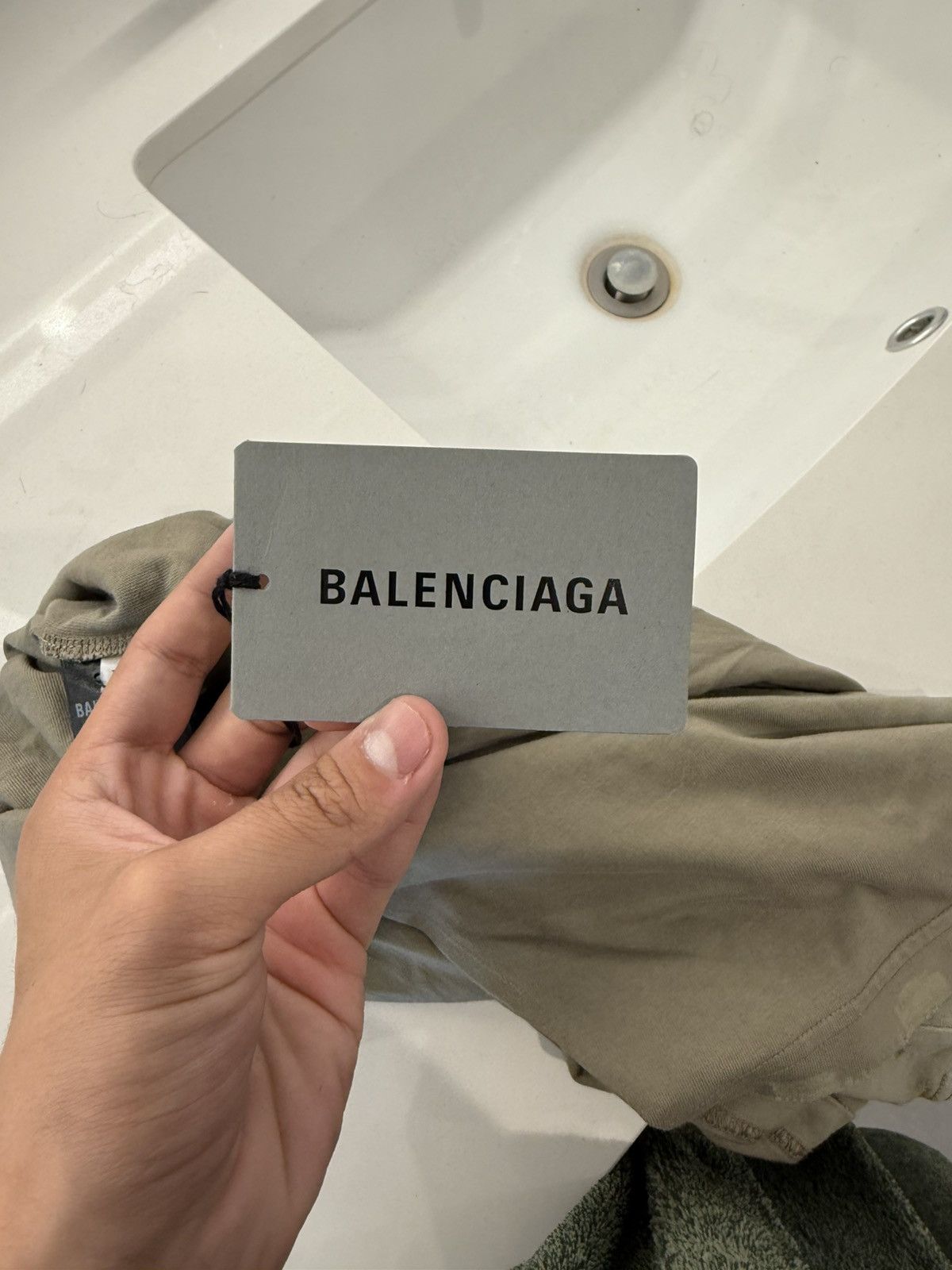 Balenciaga Balenciaga Tape Type T shirt Size US XS / EU 42 / 0 - 8 Thumbnail