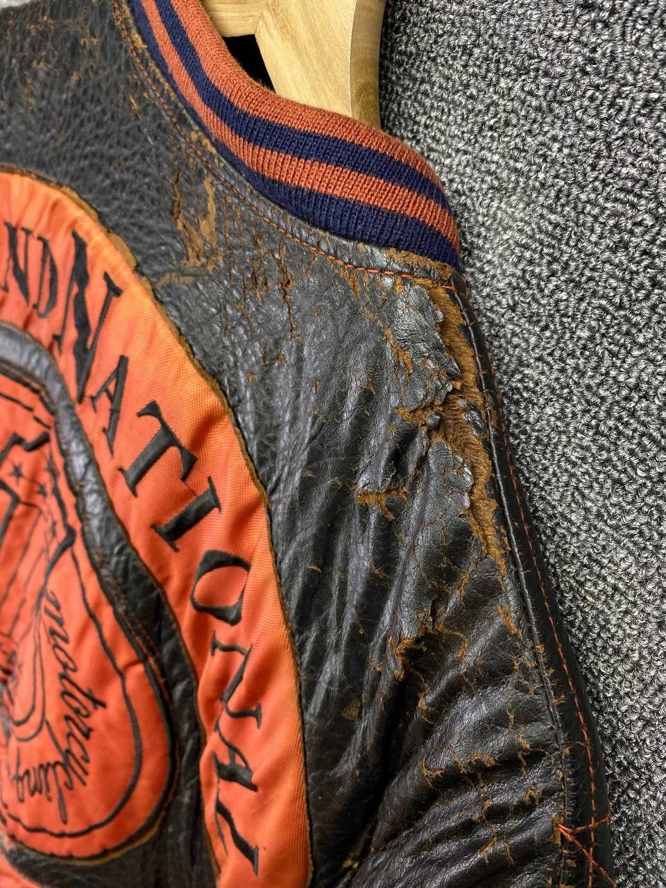 Harley Davidson Vintage Harley Davidson Championship Racing Leather Jacket Size US M / EU 48-50 / 2 - 23 Thumbnail