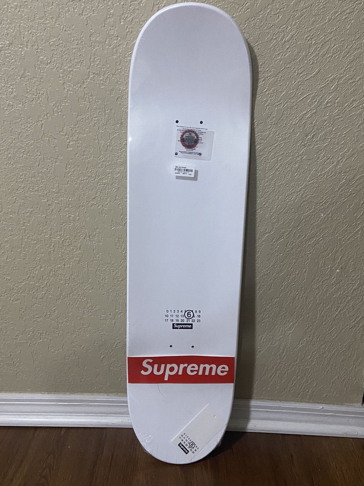 Supreme Supreme Maison Margiela MM6 Skate Deck 8.25” skate board 