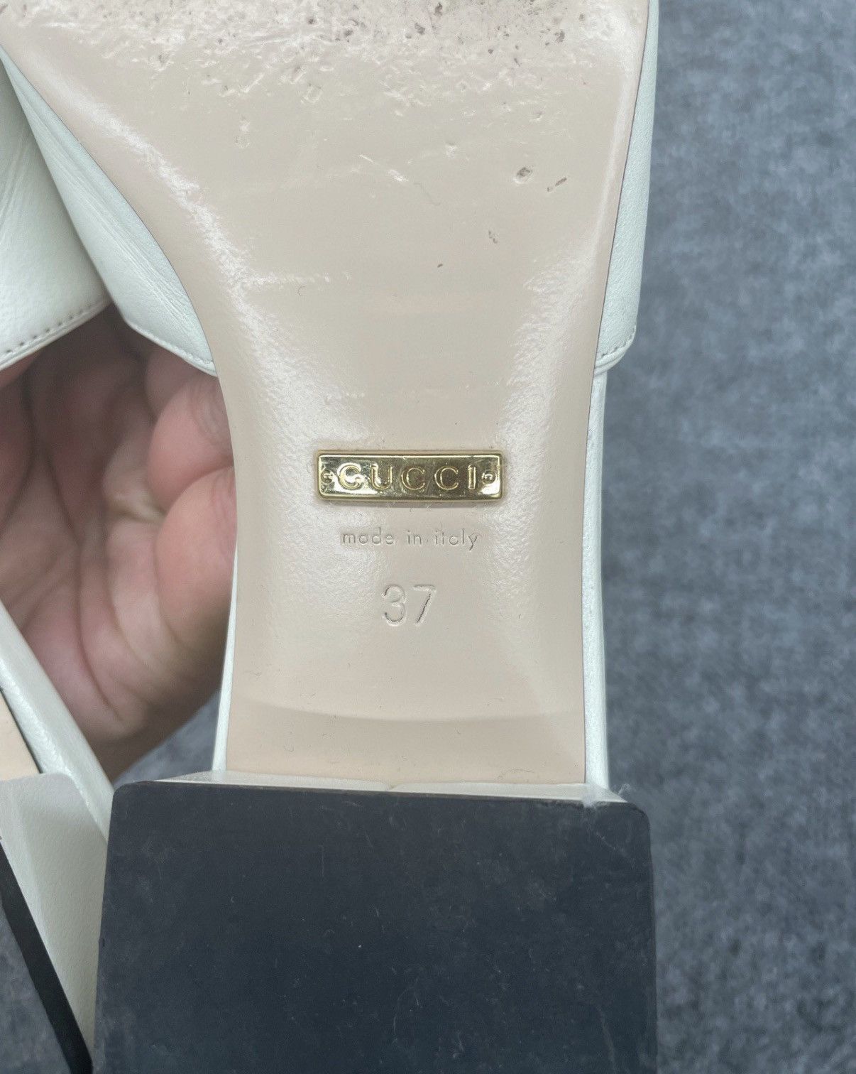 Gucci Gucci Double G Horsebit White Slides K12 Size US 7 / IT 37 - 5 Thumbnail