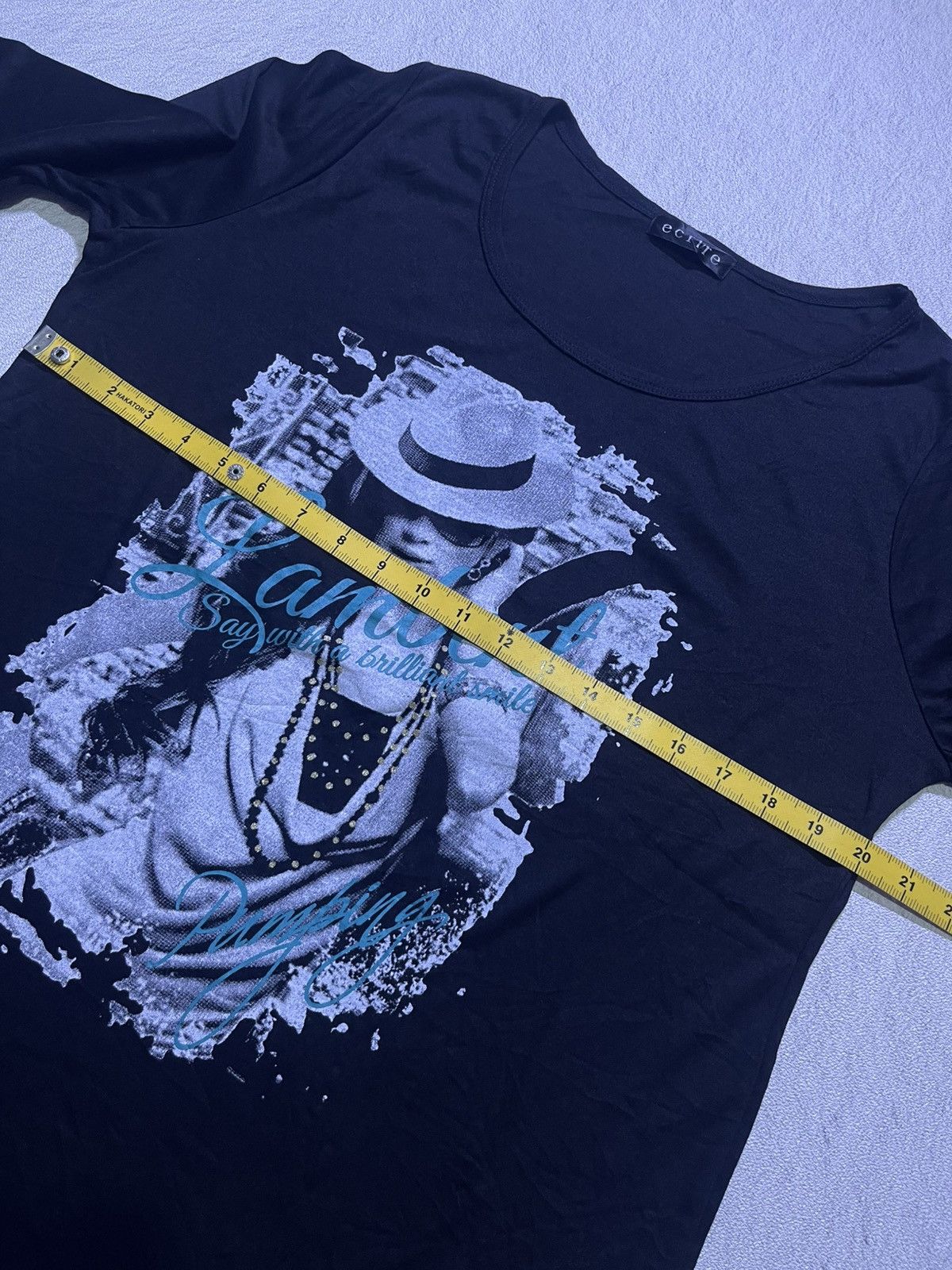 Japanese Brand Y2K ECRIRE long sleeve tshirt Size US M / EU 48-50 / 2 - 8 Thumbnail