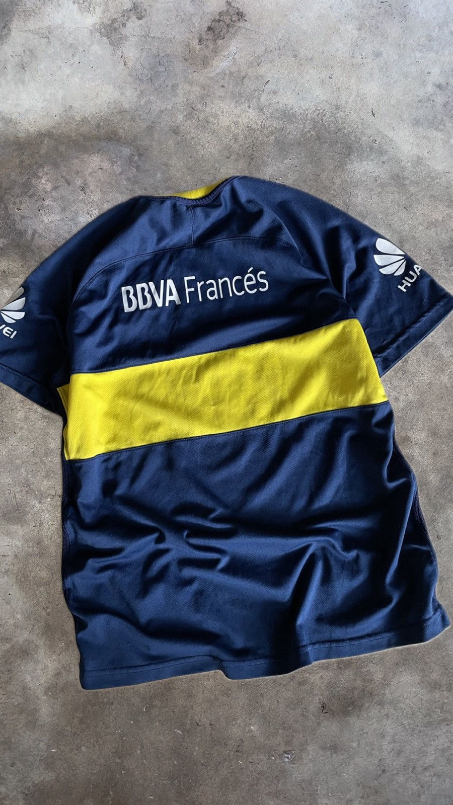 Vintage Nike Boca Juniors Club Soccer Futbol Jersey Kit Size US L / EU 52-54 / 3 - 2 Thumbnail