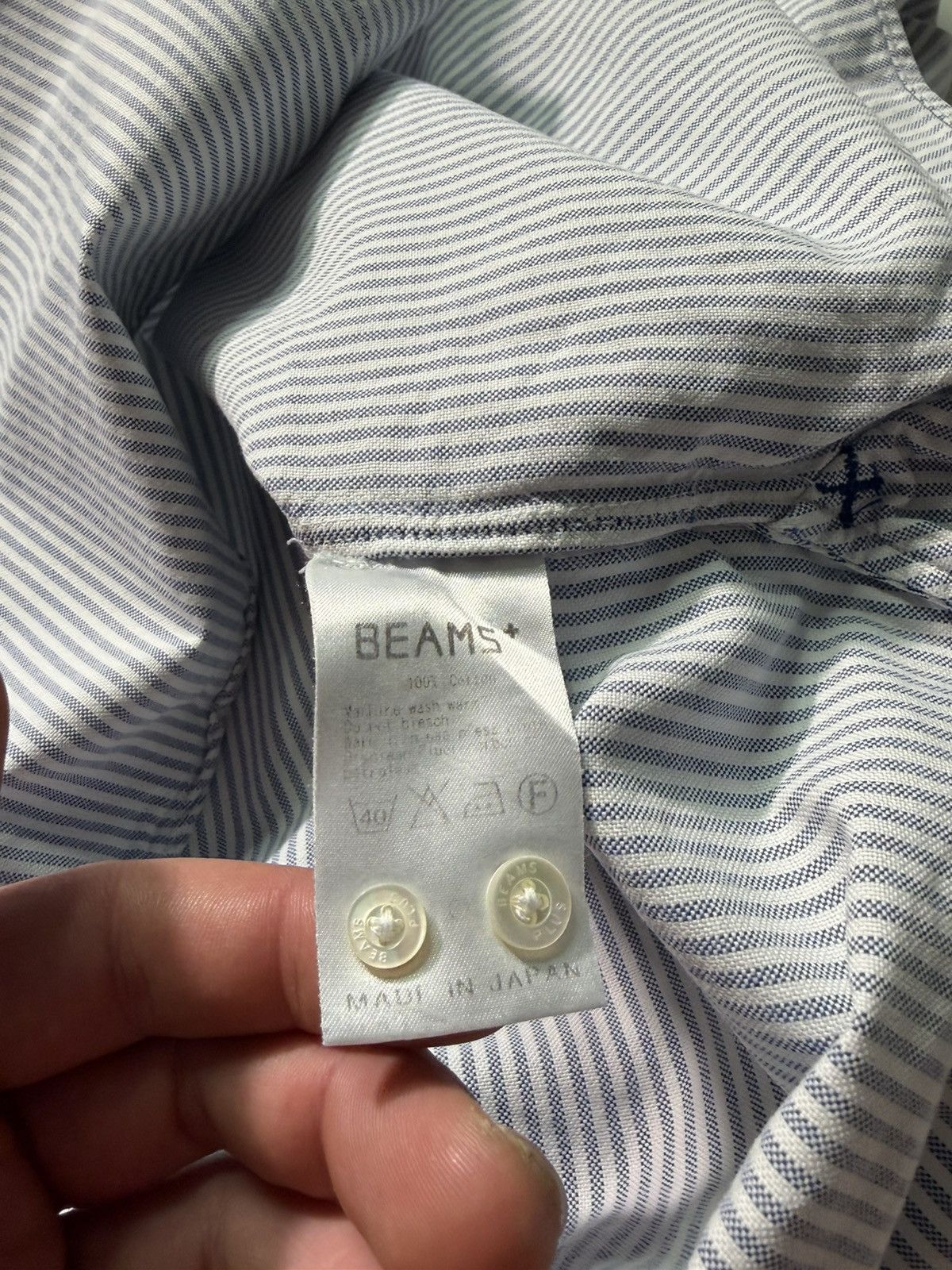 Beams Japan Beams Japan Shirts Button Up Size US L / EU 52-54 / 3 - 13 Thumbnail