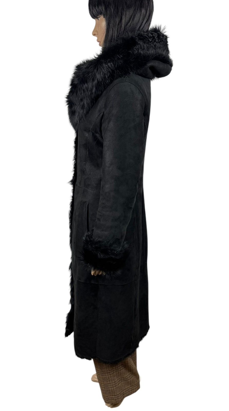 Other Zifo Genuine Leather Real Fur Coat Long Hooded size M Size M / US 6-8 / IT 42-44 - 6 Thumbnail