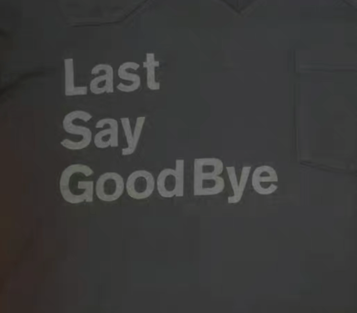 Number (N)ine Sz 3 Number Nine 09SS V-neck Last Say Goodbye Tee Size US L / EU 52-54 / 3 - 4 Thumbnail
