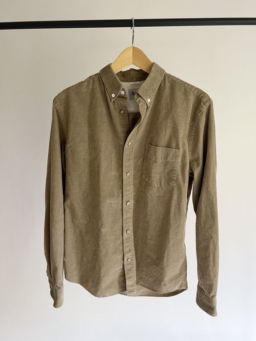 Acne Studios Isherwood Corduroy Button Down Shirt | Grailed