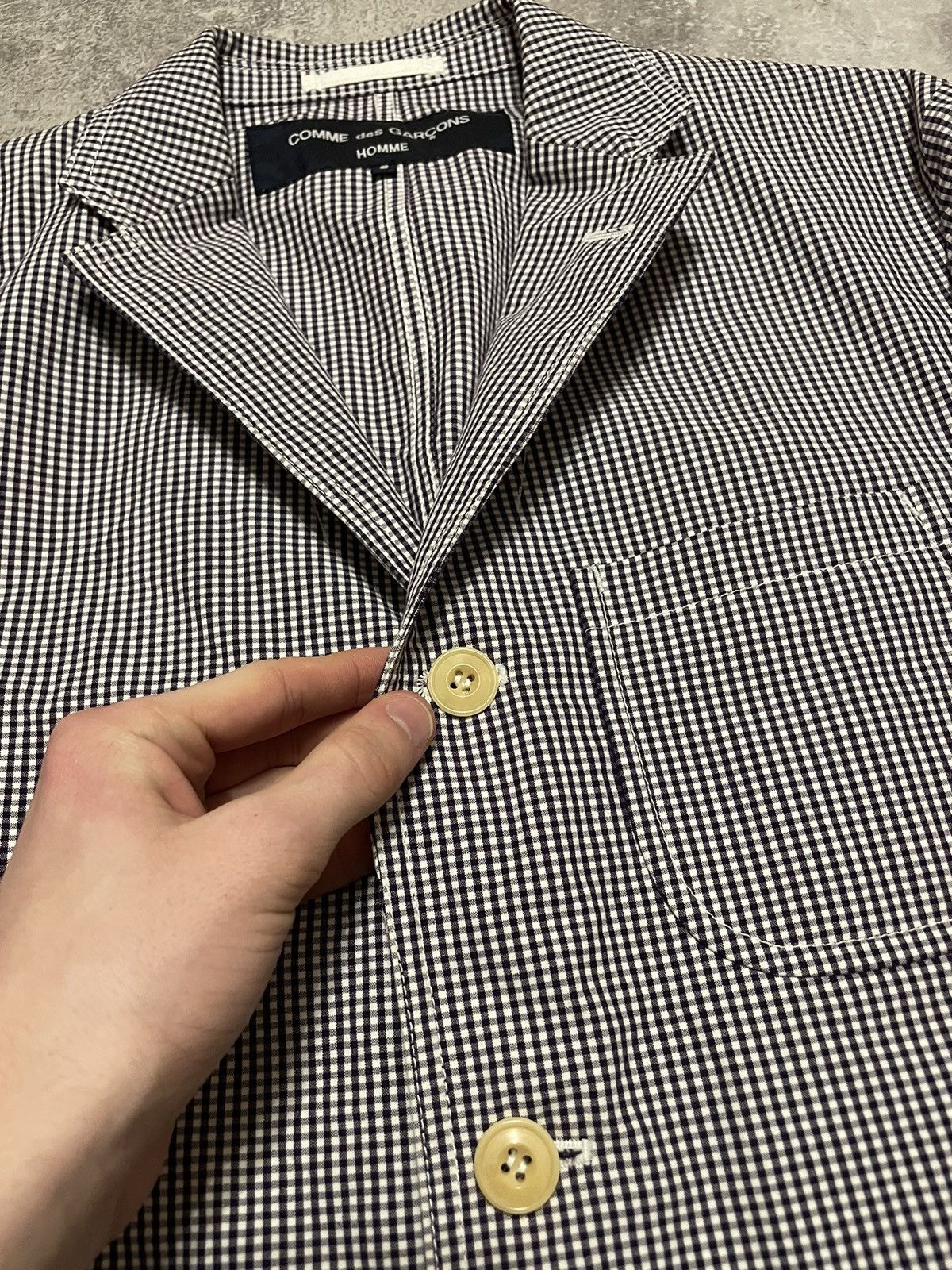 Comme des Garcons Vintage COMME des GARÇONS HOMME Blazer S Size US S / EU 44-46 / 1 - 4 Thumbnail