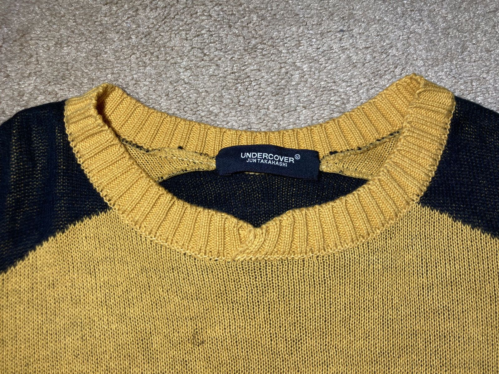 Undercover SS19 Undercover Bootleg Truth Black Striped Sweater 2019 3 Size US L / EU 52-54 / 3 - 5 Thumbnail