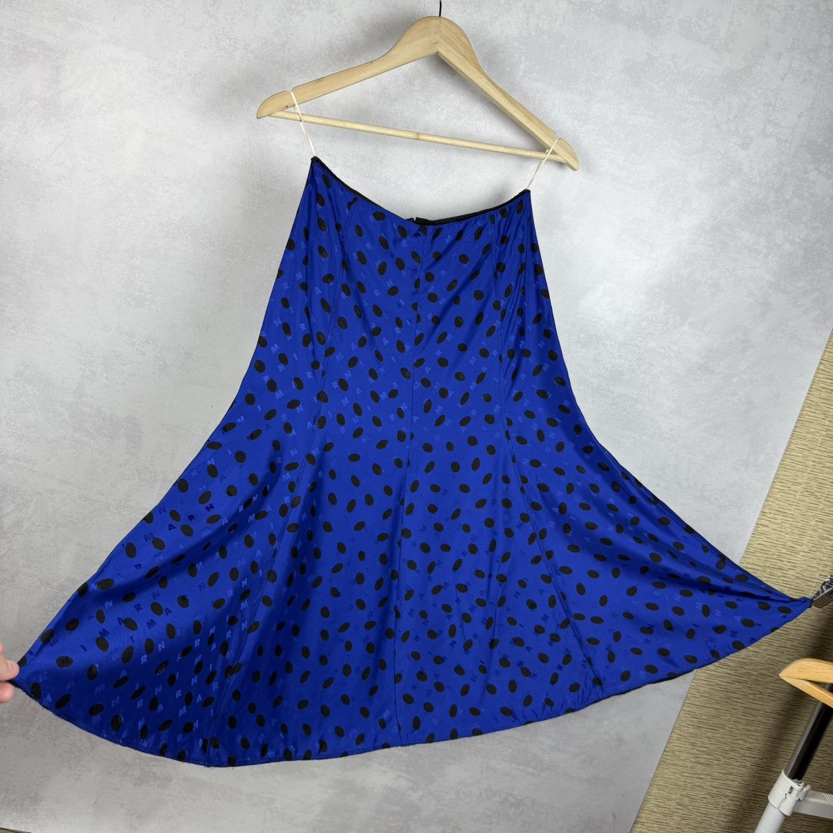 Marni NWT Marni Monogram Viscose Skirt Size 40 2020 Size 27" / US 4 / IT 40 - 11 Thumbnail
