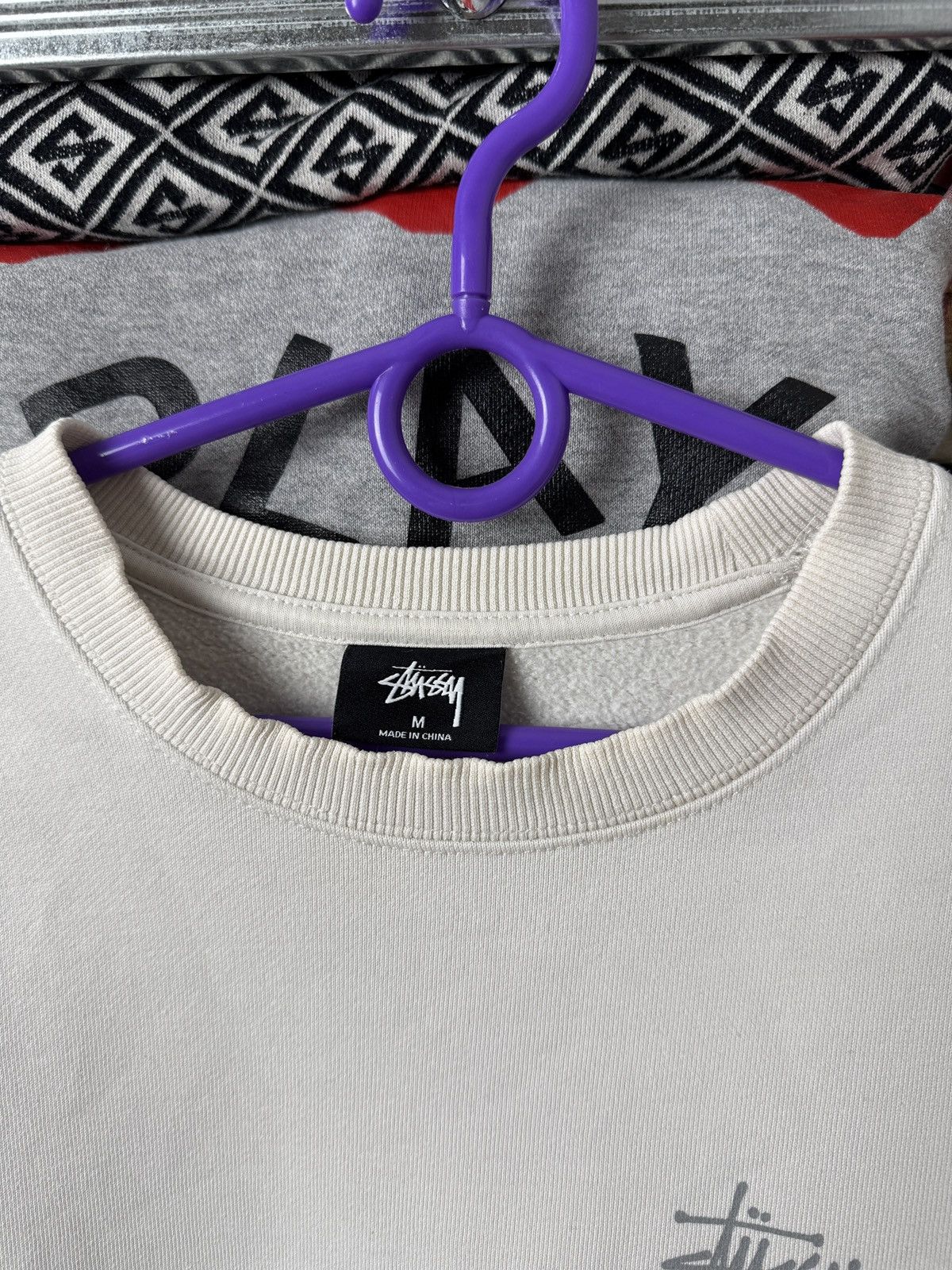 Stussy Vintage Y2K Stussy Big Logo Sweatshirt oversized mens Size US M / EU 48-50 / 2 - 13 Thumbnail