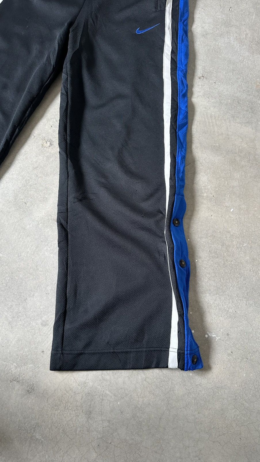 Nike VINTAGE NIKE SIDE BUTTON TRACK PANT Size US 38 / EU 54 - 3 Thumbnail