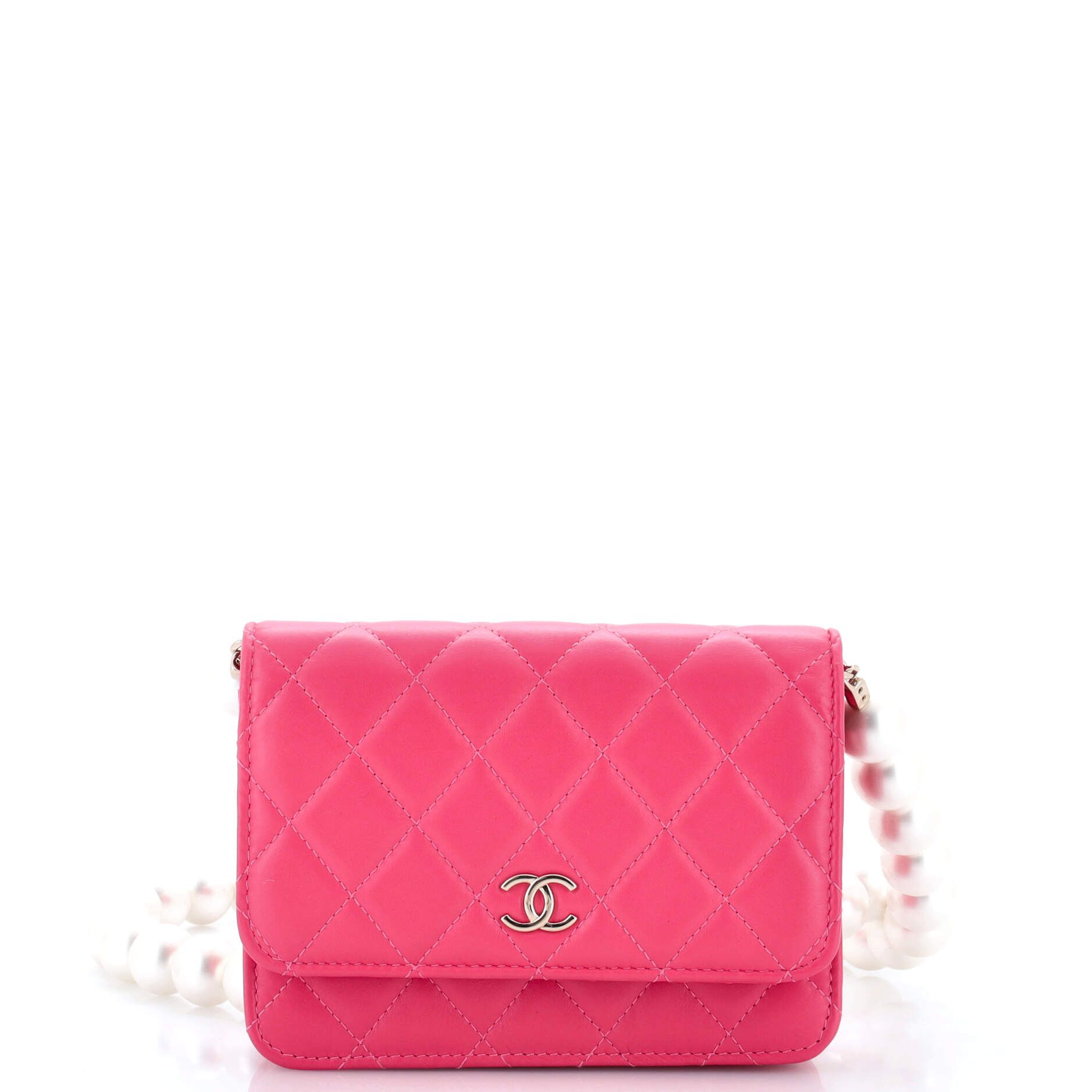 Chanel Pearl Strap CC Wallet on Chain Size ONE SIZE - 1 Thumbnail