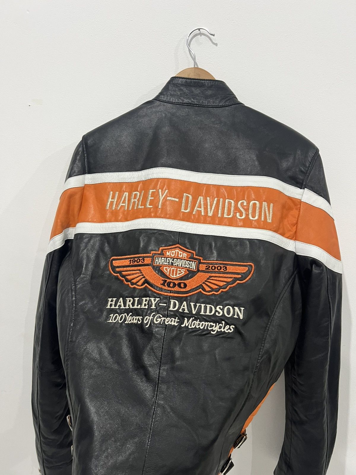 Harley Davidson × Vintage 🩸RARE🩸Harley Davidson Vintage Leather Jacket Size US M / EU 48-50 / 2 - 10 Thumbnail