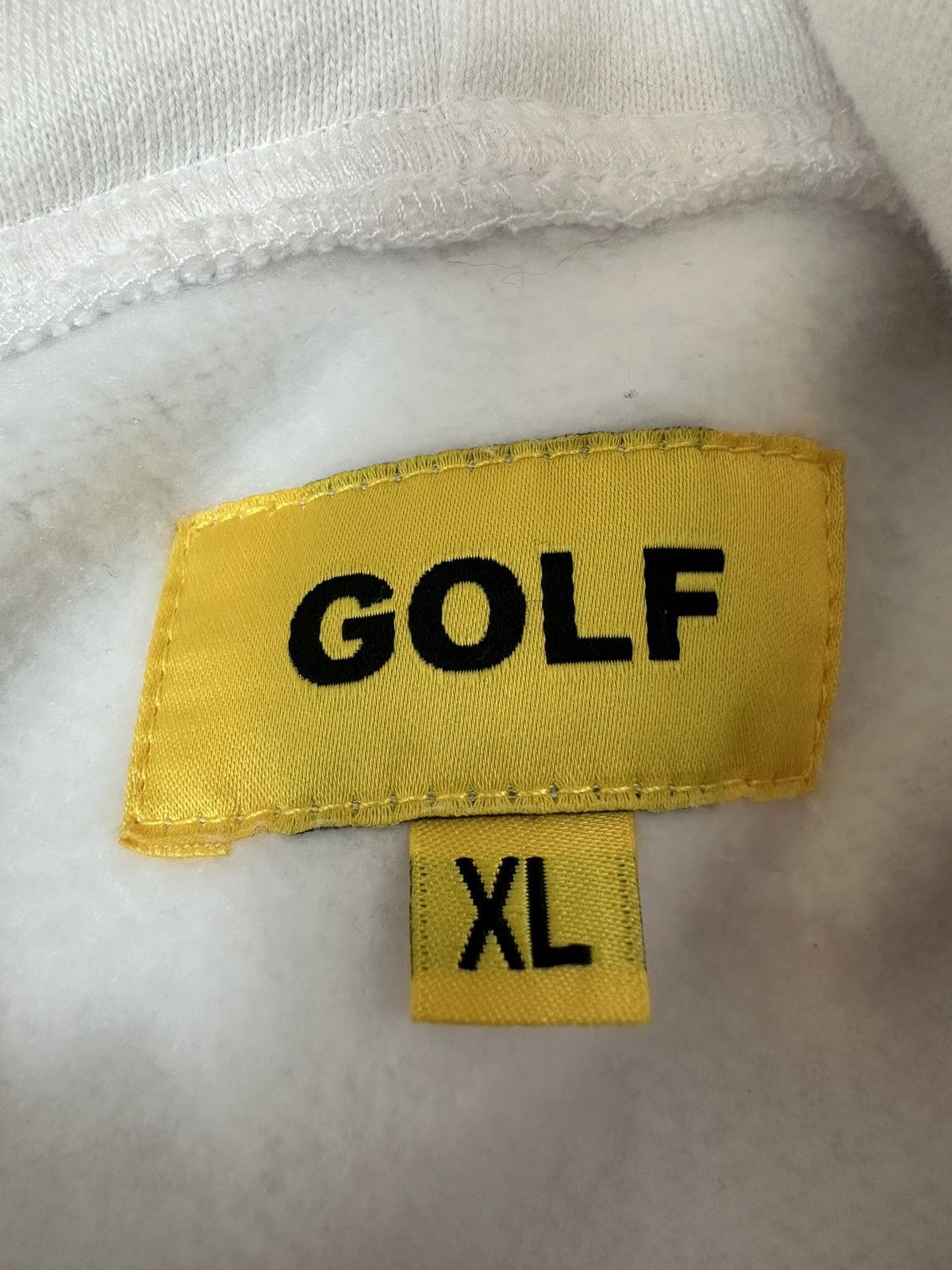 Golf Wang Golf Wang Pink + Black Neon Block Logo Hoodie White XL Tyler Size US XL / EU 56 / 4 - 4 Thumbnail