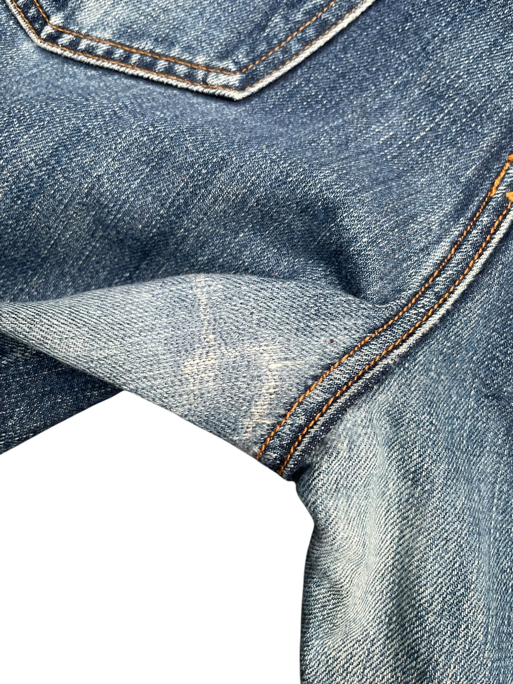 Japanese Brand Uniqlo Redline Selvedge Denim Size US 37 - 17 Thumbnail