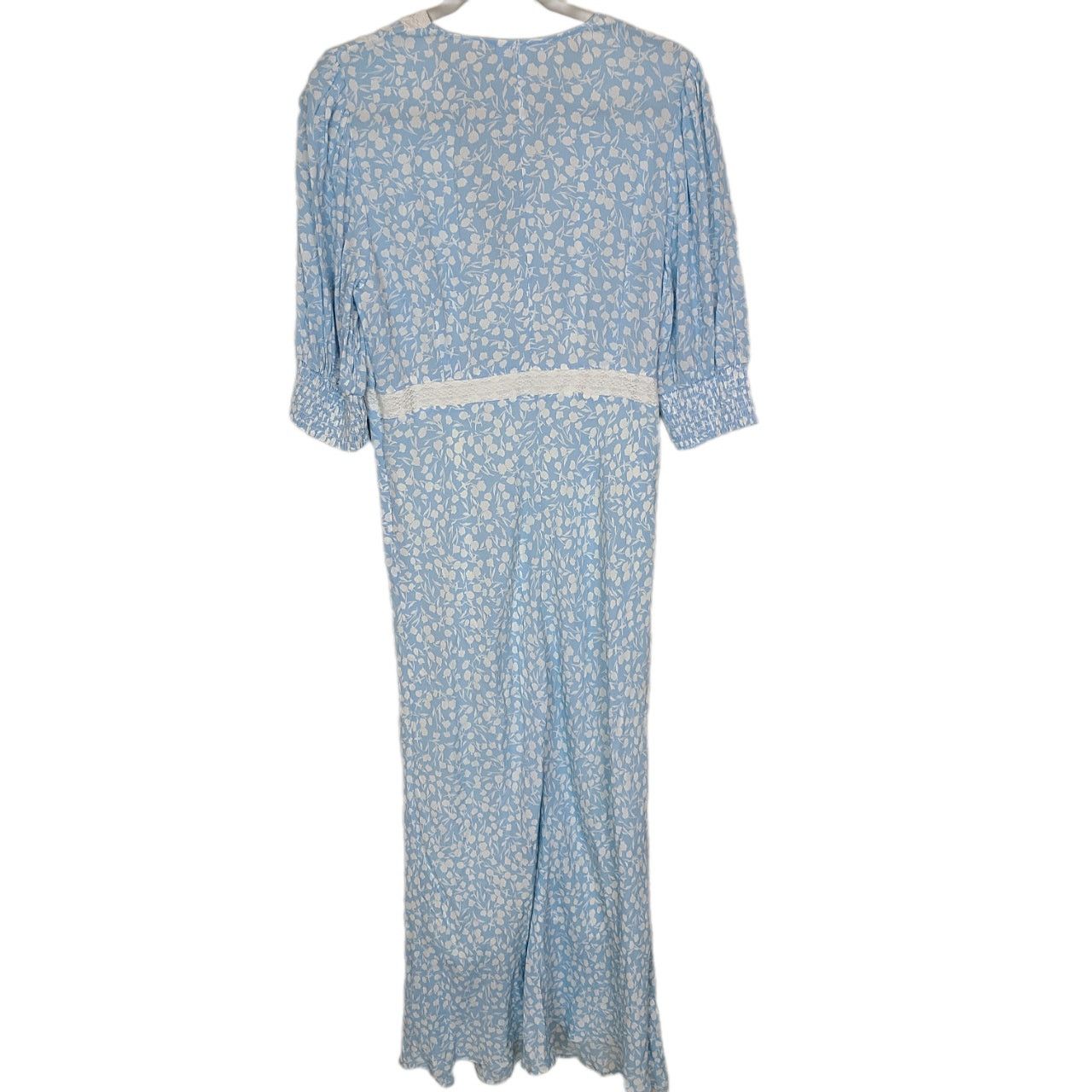 RIXO Rixo Target Floral Swing Maxi Dress Romantic Cottagecore Size XL / US 12-14 / IT 48-50 - 10 Thumbnail