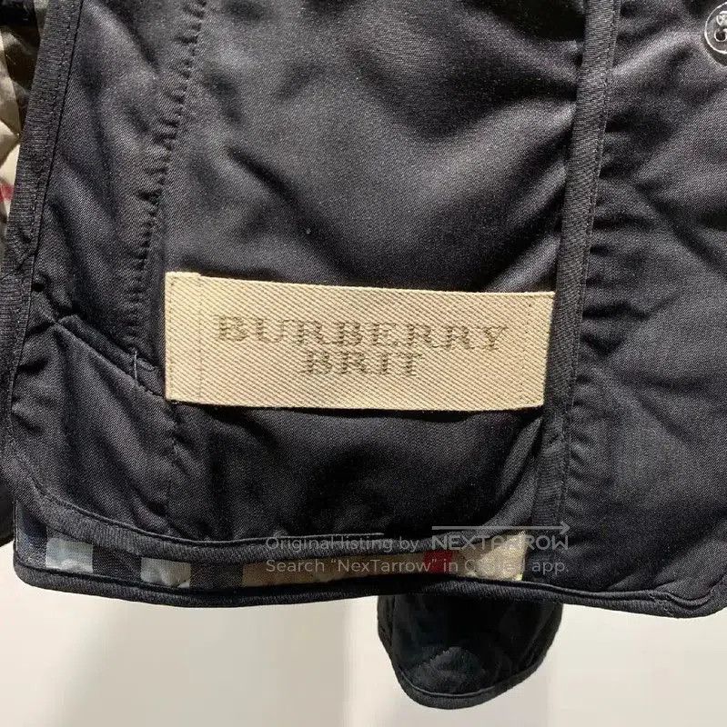 Burberry Burberry Black Quilted Cotton Women's Jacket. Size XS / US 0-2 / IT 36-38 - 5 Thumbnail