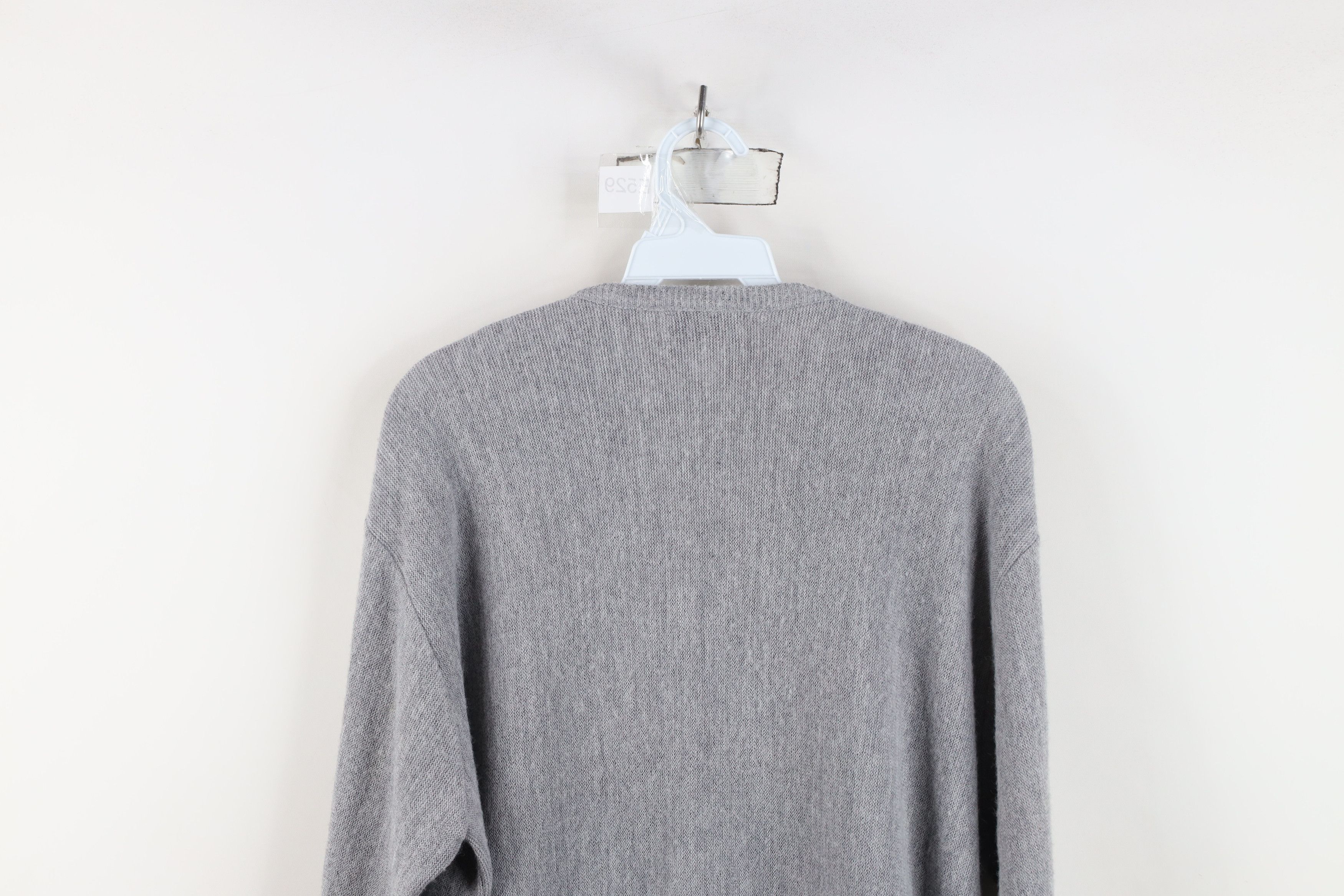 Lacoste Vintage 80s Izod Lacoste Croc Logo Knit V-Neck Sweater USA Size US M / EU 48-50 / 2 - 12 Thumbnail