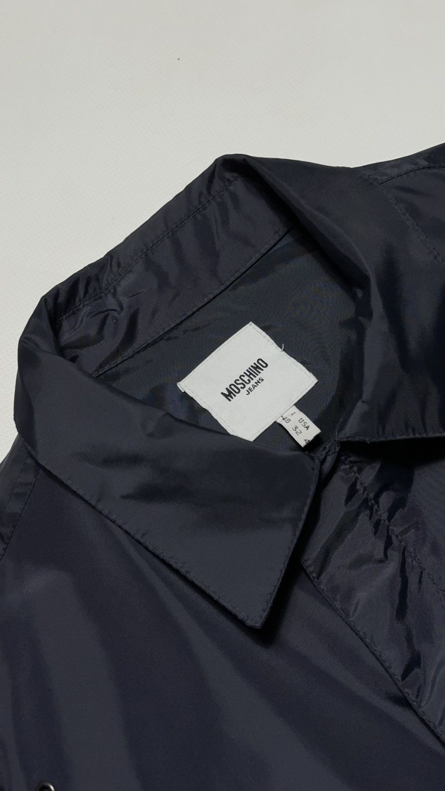 Moschino Moschino Razor Logo Nylon Jacket Size US M / EU 48-50 / 2 - 2 Thumbnail