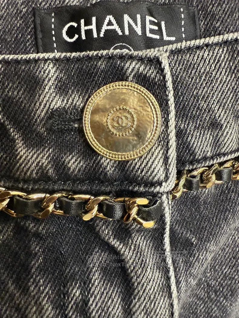 Chanel Chanel Chain jeans Size 42" / US 20 - 3 Thumbnail