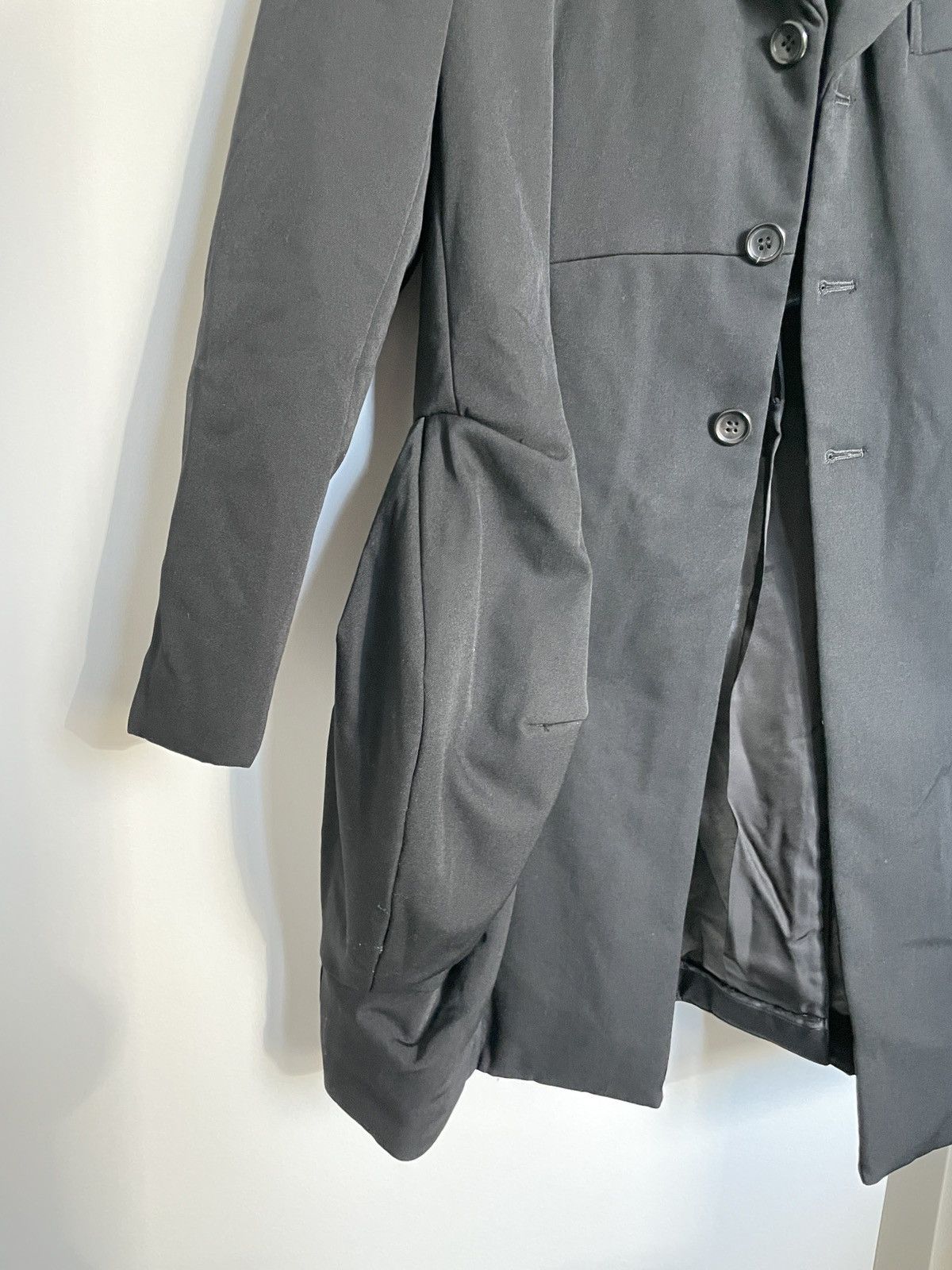Comme des Garcons × Japanese Brand Comme Des Garçons black blazer jacket Size S / US 4 / IT 40 - 5 Thumbnail
